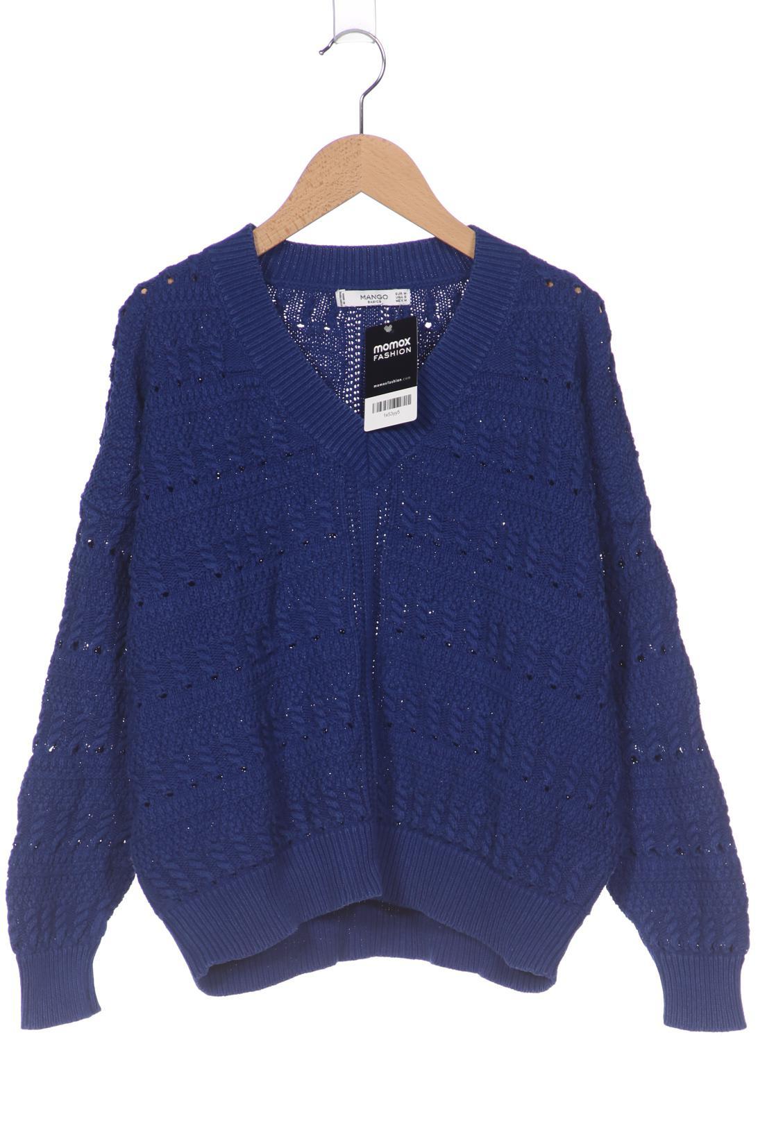 

Mango Damen Pullover, marineblau, Gr. 38