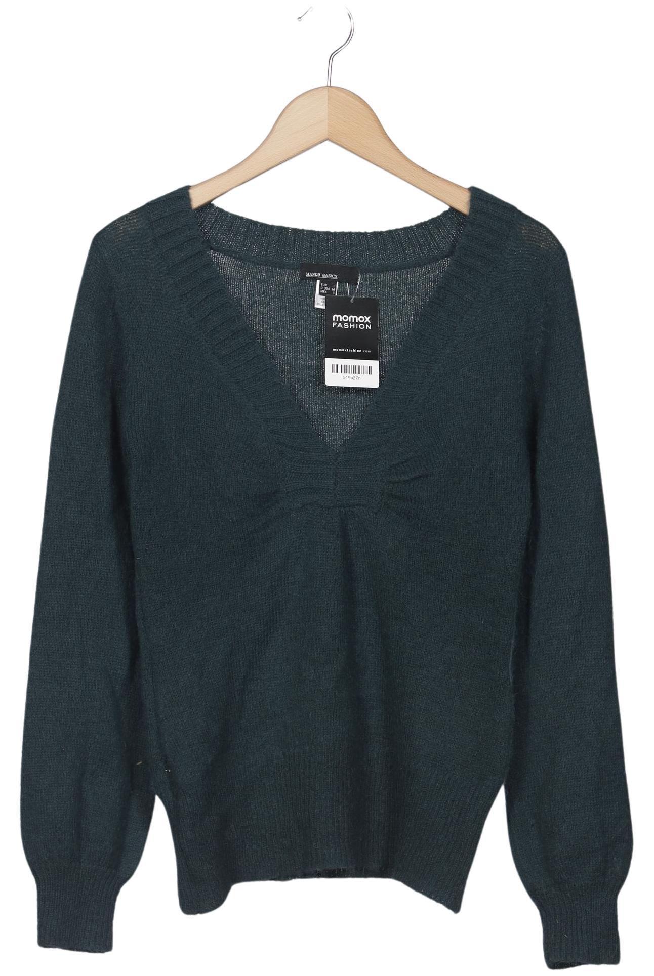 

Mango Damen Pullover, grün, Gr. 42