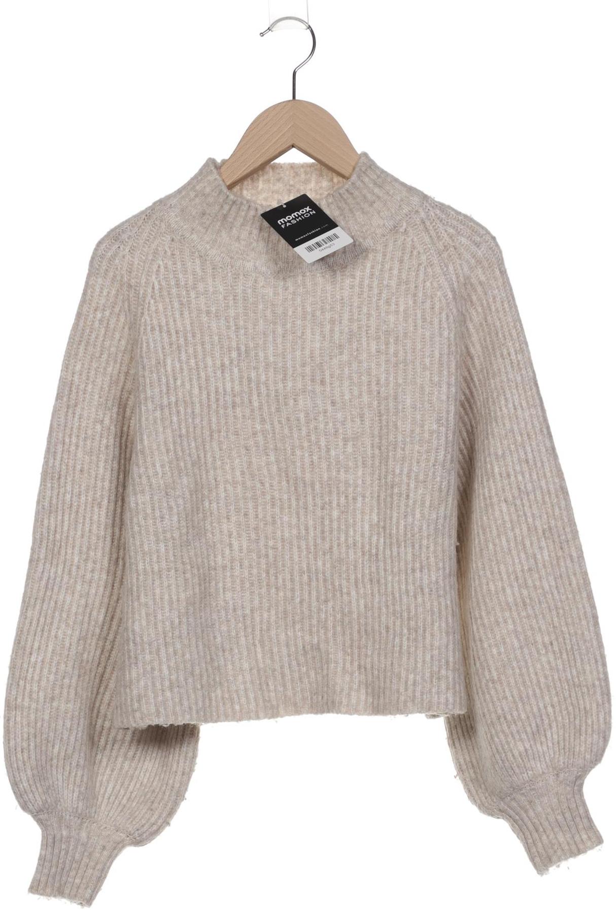 

Mango Damen Pullover, beige, Gr. 36