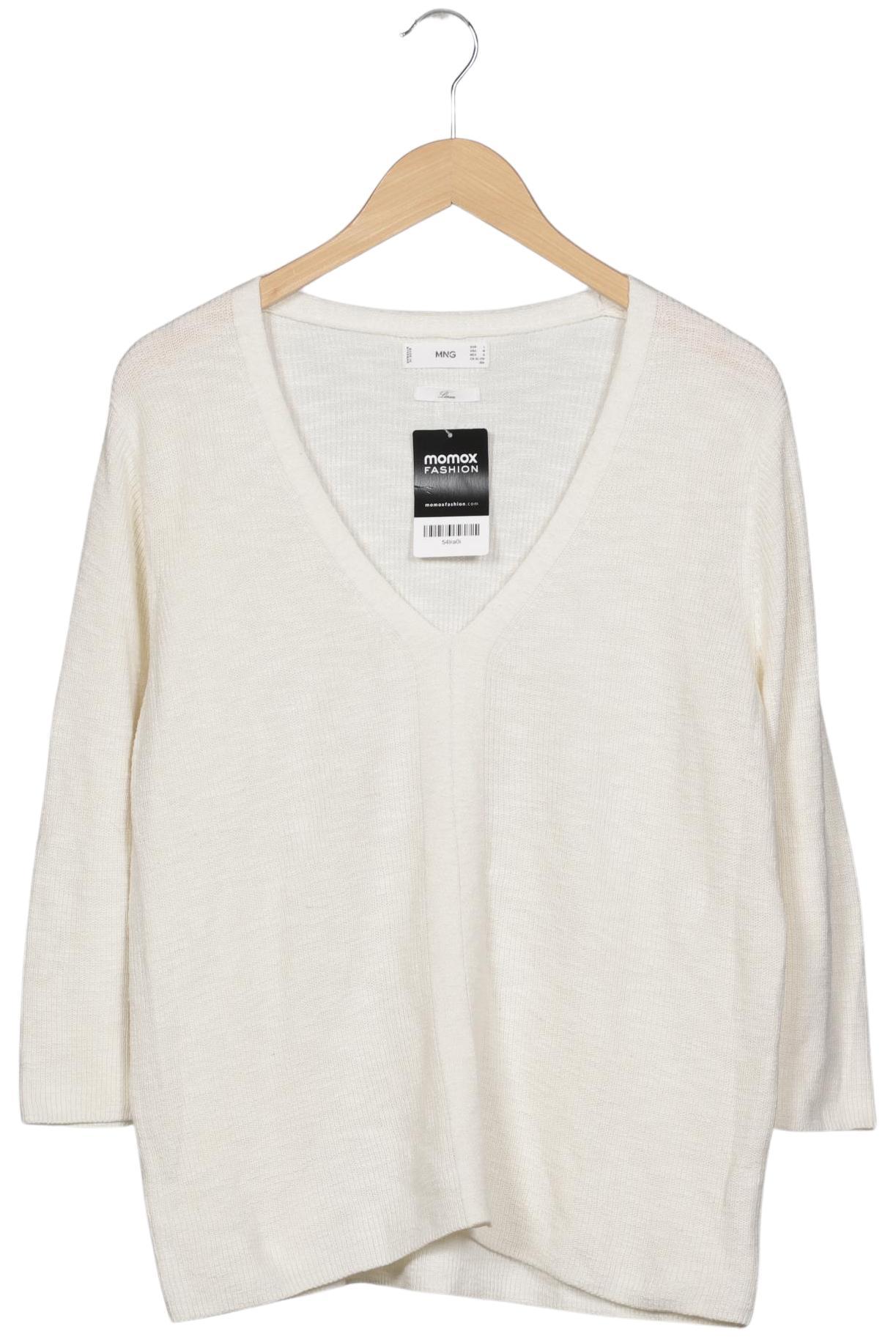

Mango Damen Pullover, cremeweiß, Gr. 42