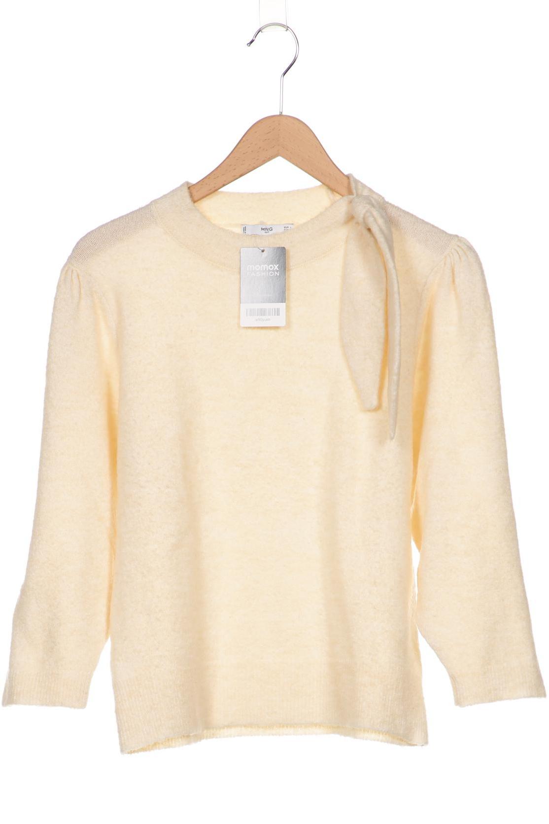 

MANGO Damen Pullover, cremeweiß