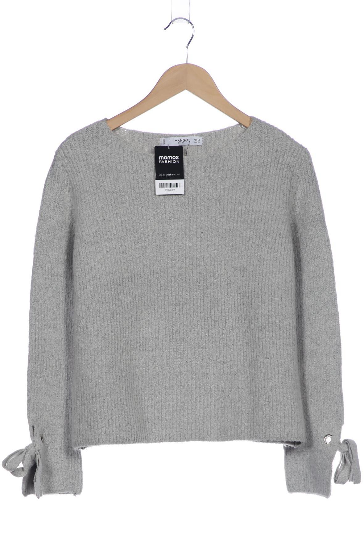 

Mango Damen Pullover, grau, Gr. 36