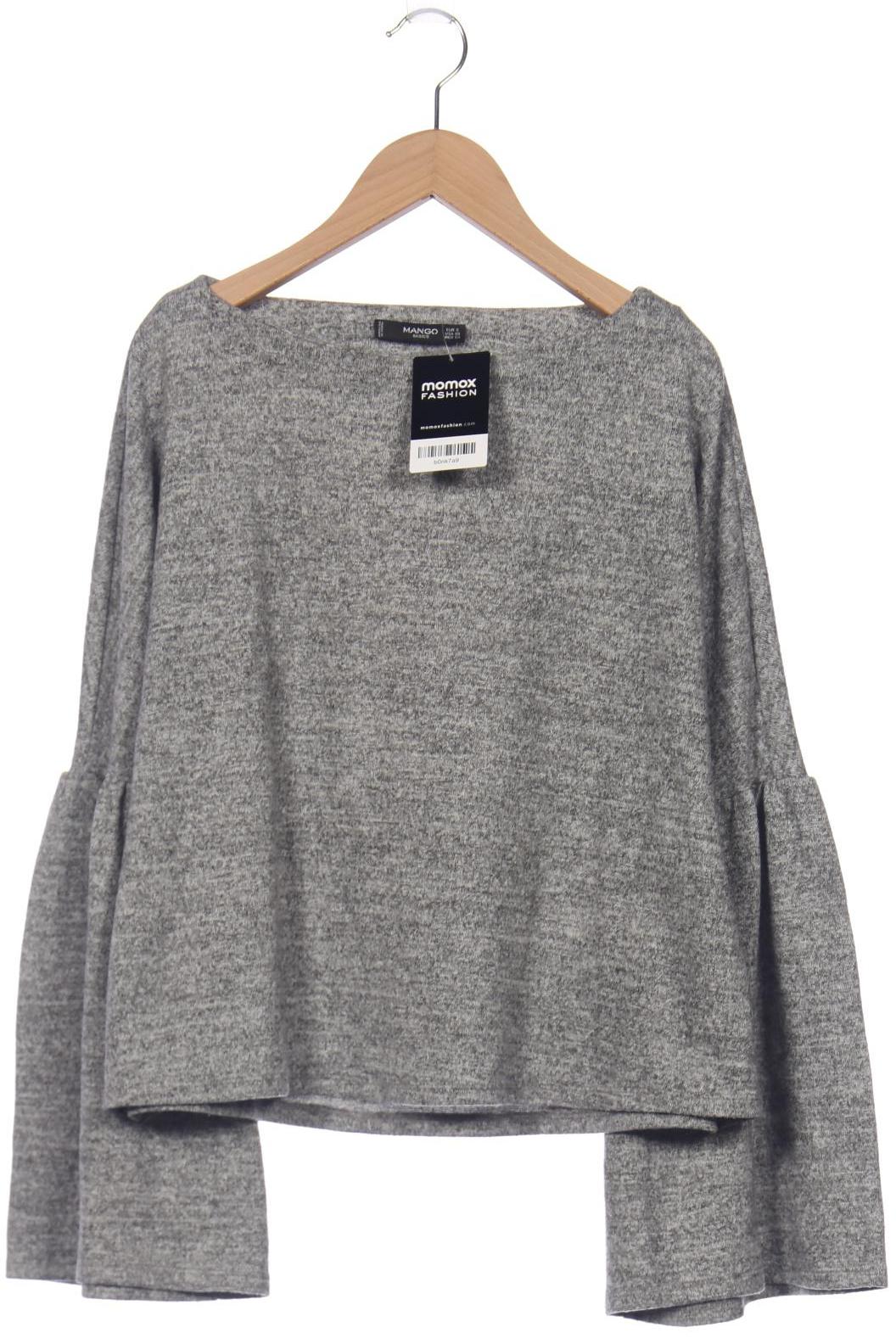 

Mango Damen Pullover, grau, Gr. 36