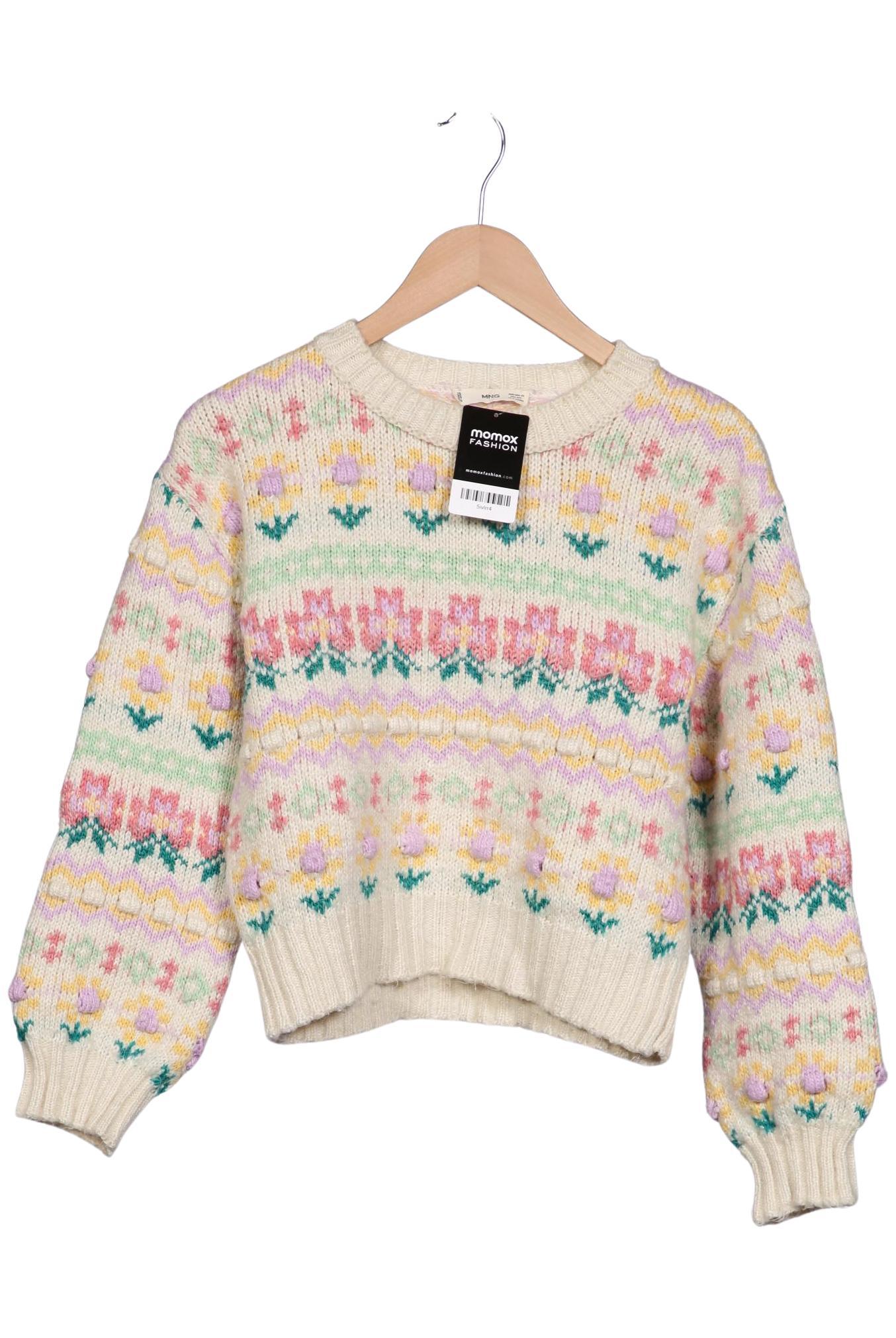 

Mango Damen Pullover, mehrfarbig, Gr. 34