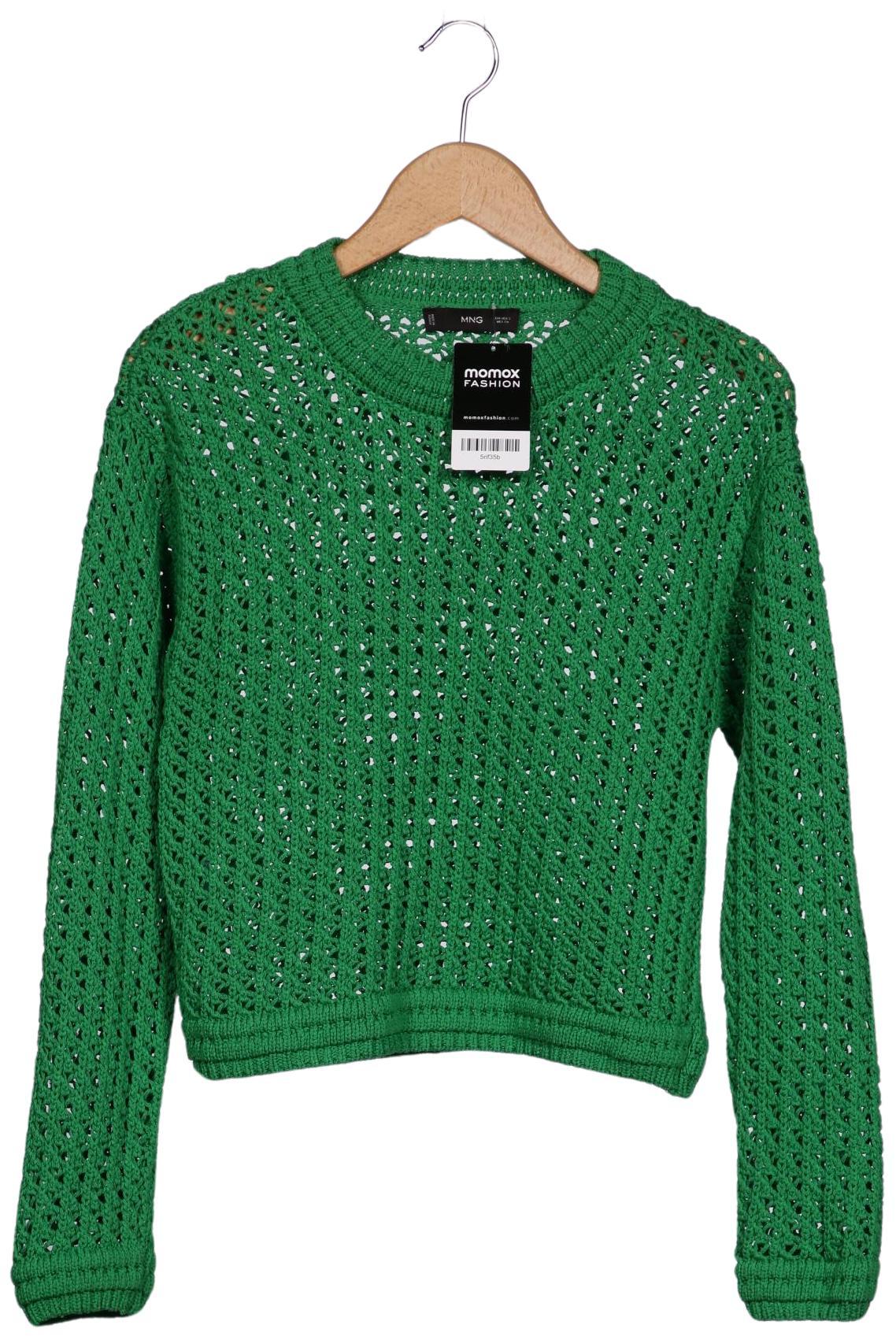 

Mango Damen Pullover, grün, Gr. 36