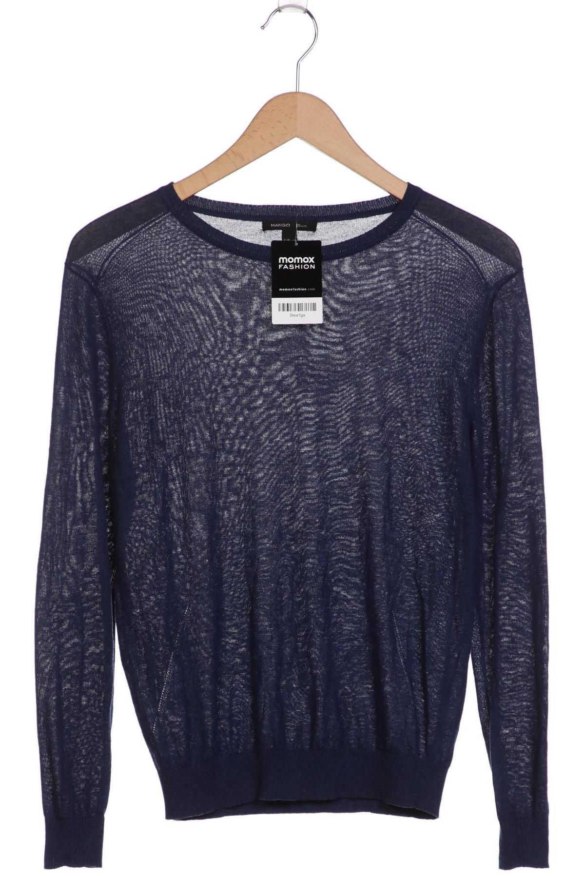 

Mango Damen Pullover, marineblau, Gr. 38