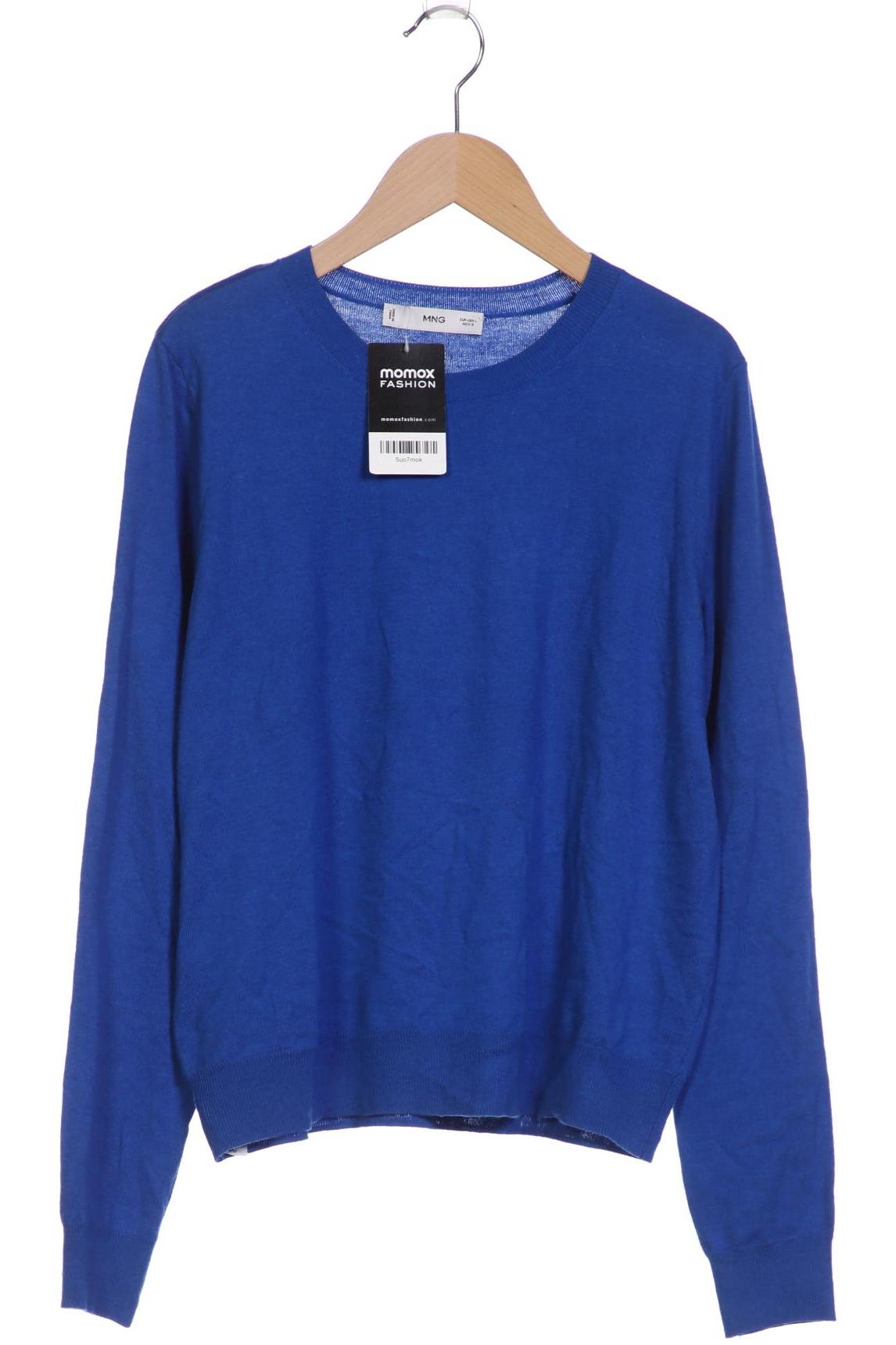 

Mango Damen Pullover, blau, Gr. 42