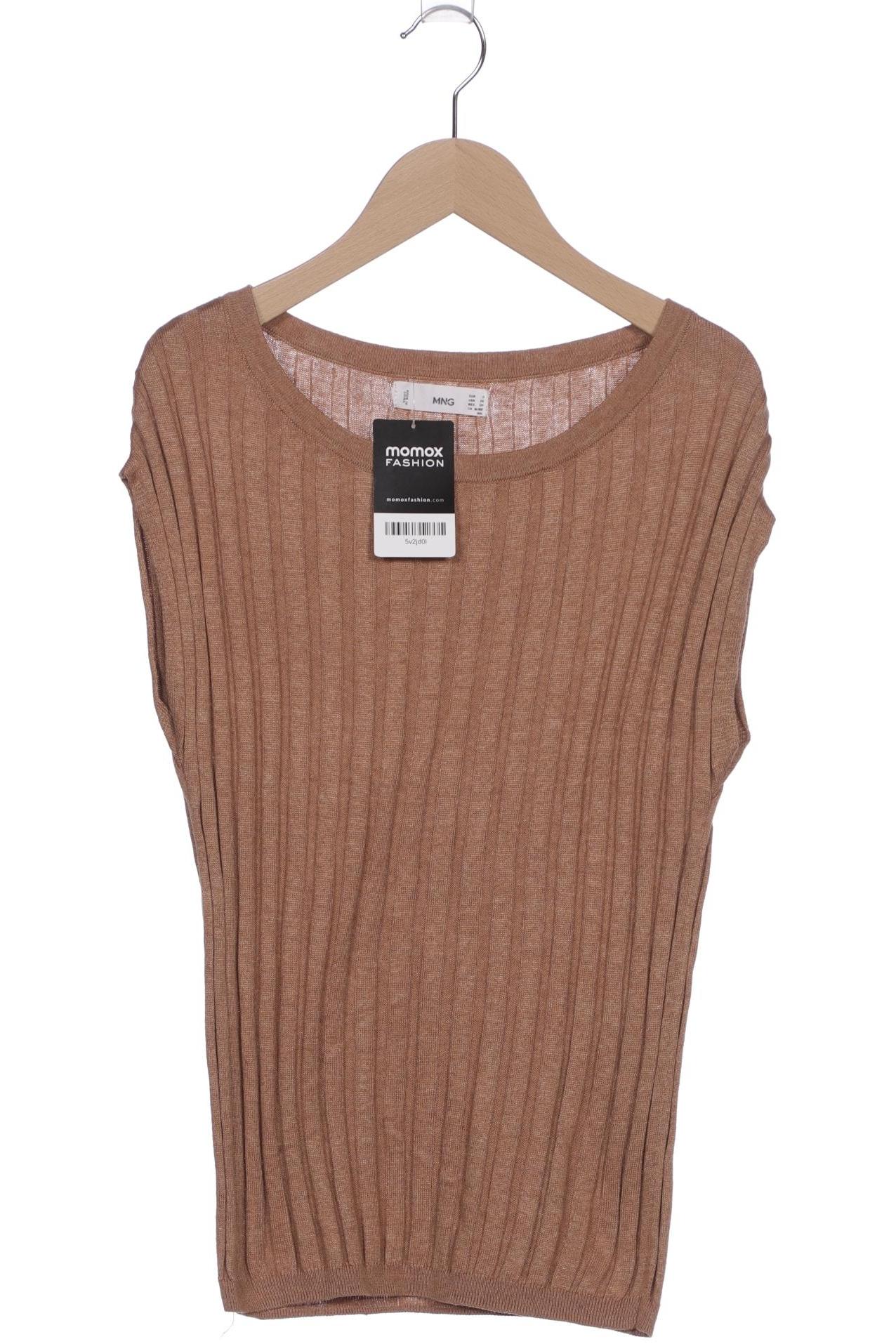 

Mango Damen Pullover, beige, Gr. 36