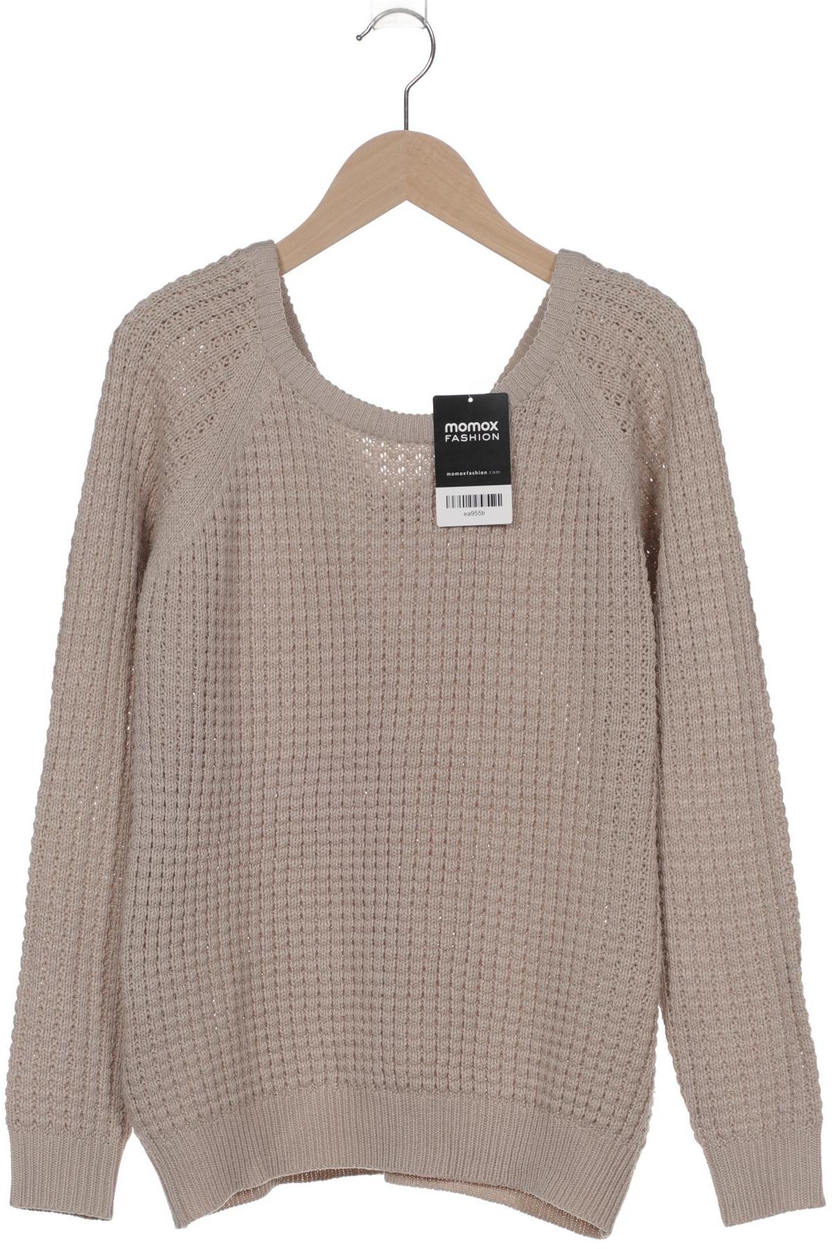 

Mango Damen Pullover, beige, Gr. 36