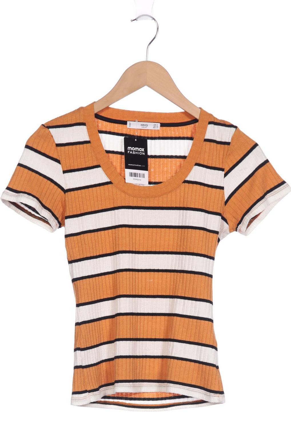 

Mango Damen Pullover, orange, Gr. 36