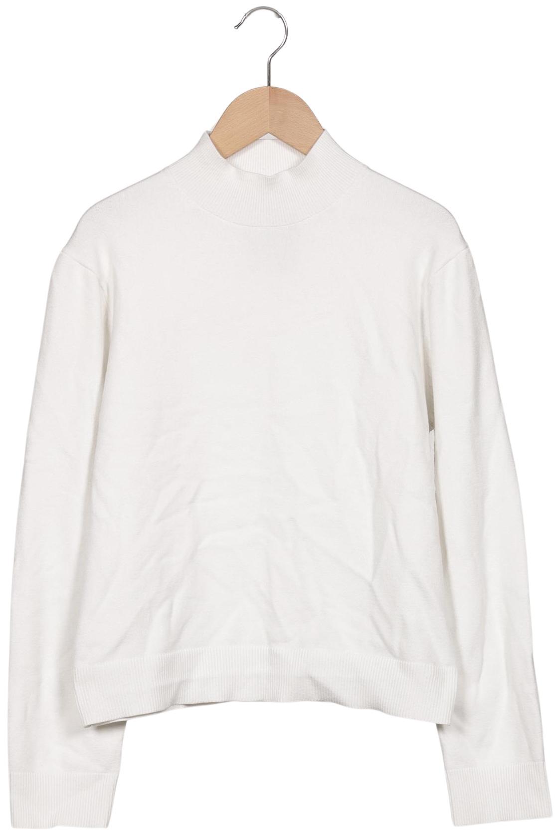 

Mango Damen Pullover, weiß, Gr. 36