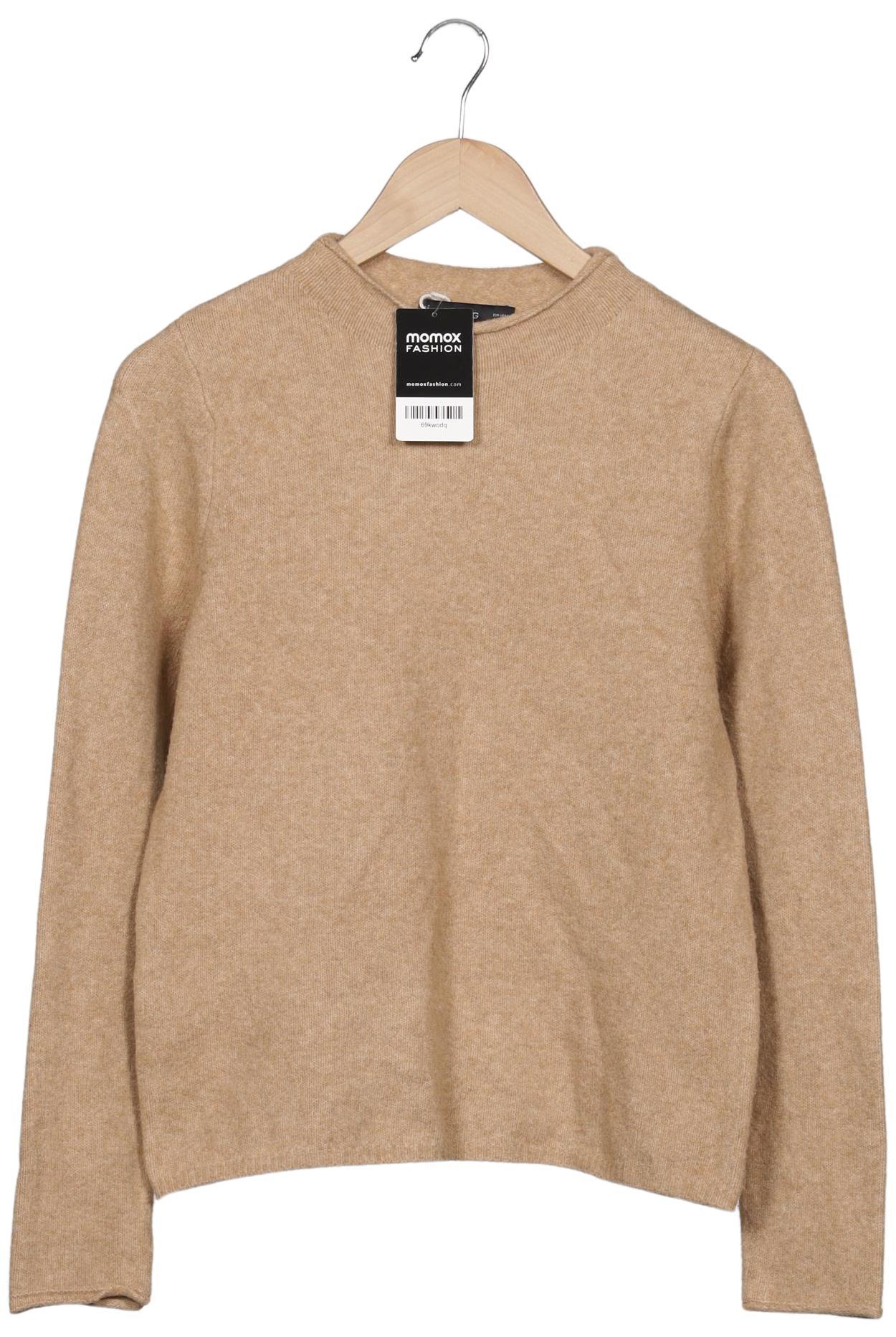 

Mango Damen Pullover, beige, Gr. 36