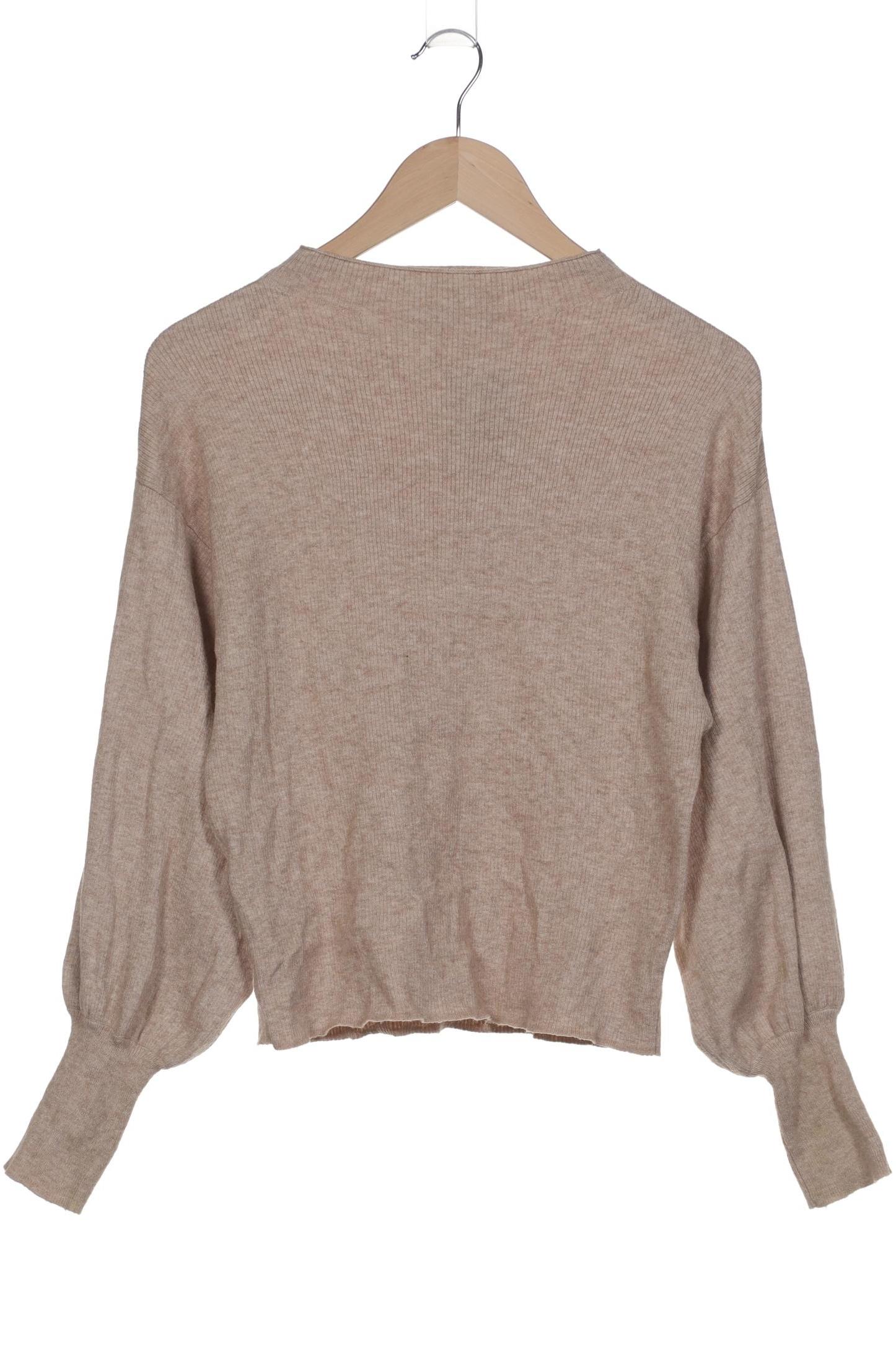 

Mango Damen Pullover, beige, Gr. 38