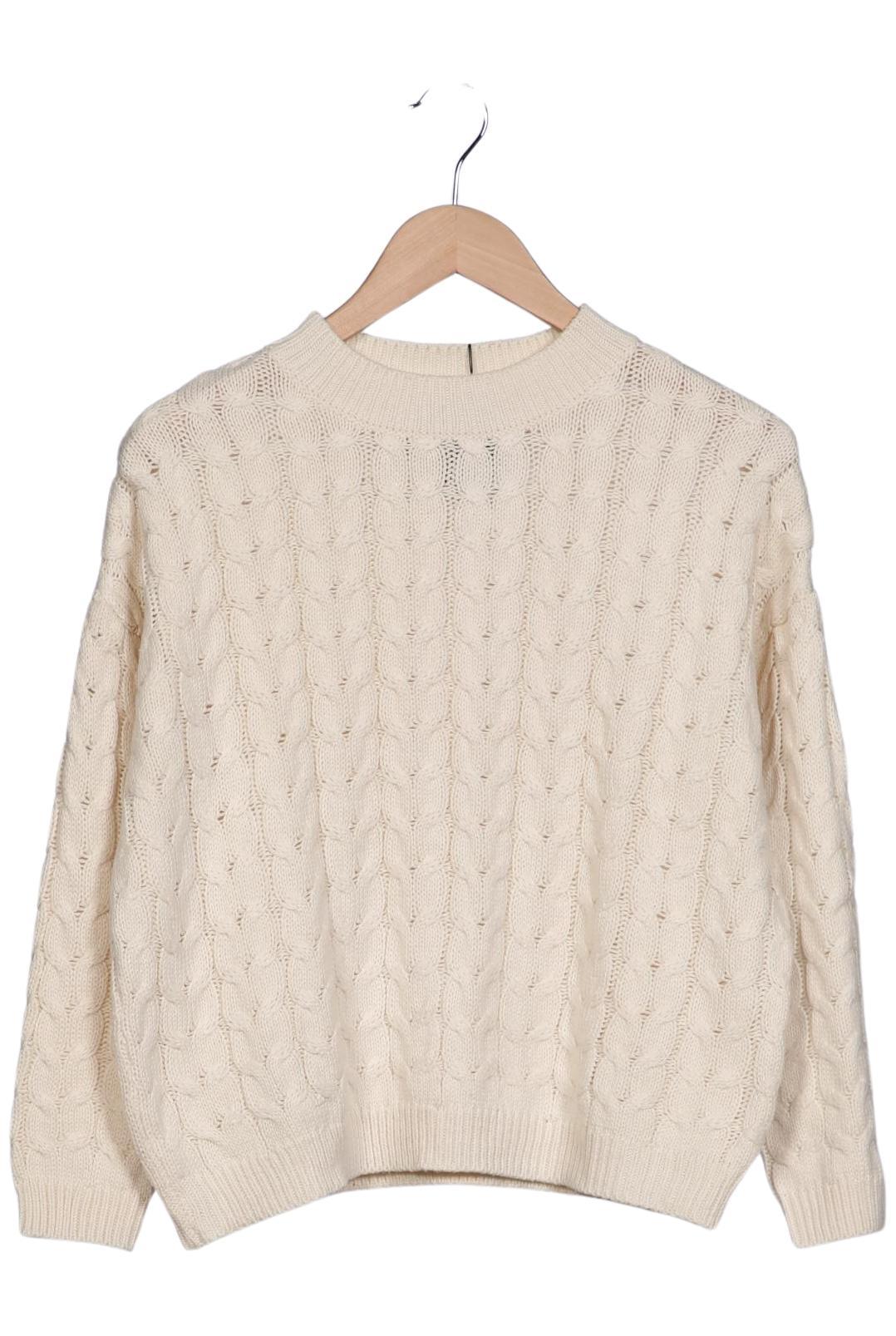 

Mango Damen Pullover, cremeweiß, Gr. 36