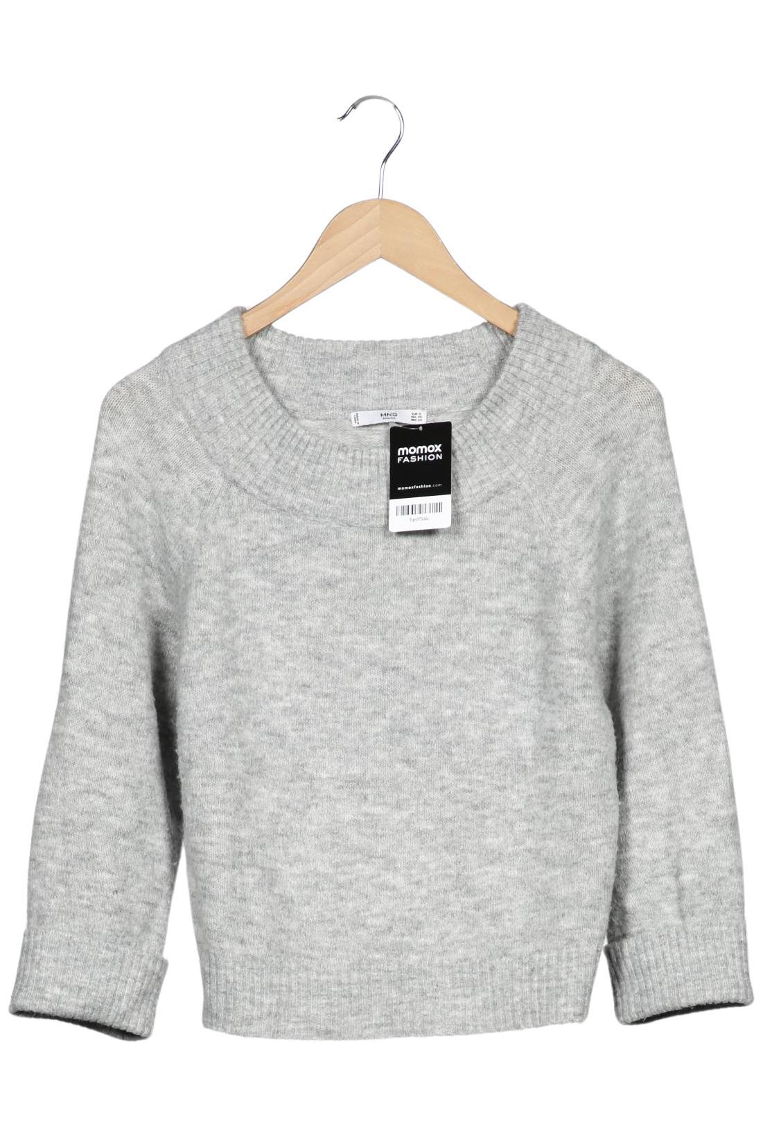 

Mango Damen Pullover, grau, Gr. 36