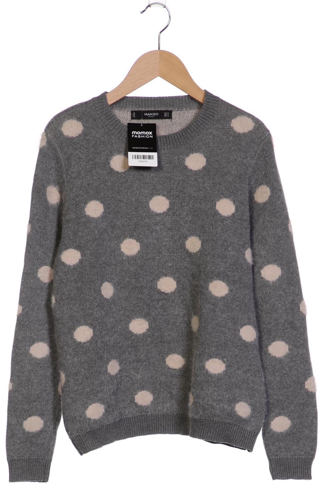 

Mango Damen Pullover, grau, Gr. 38