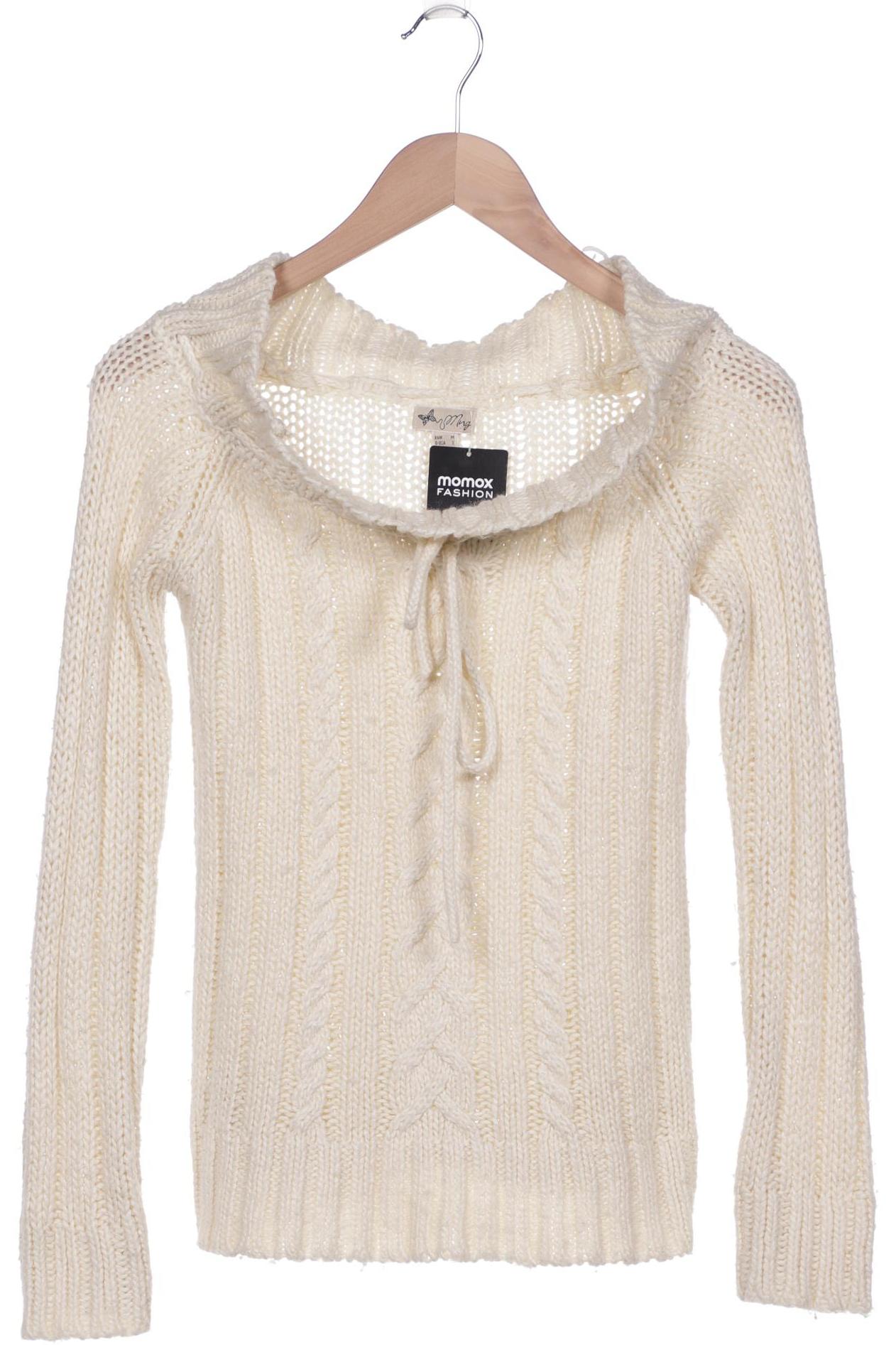 

Mango Damen Pullover, beige, Gr. 38