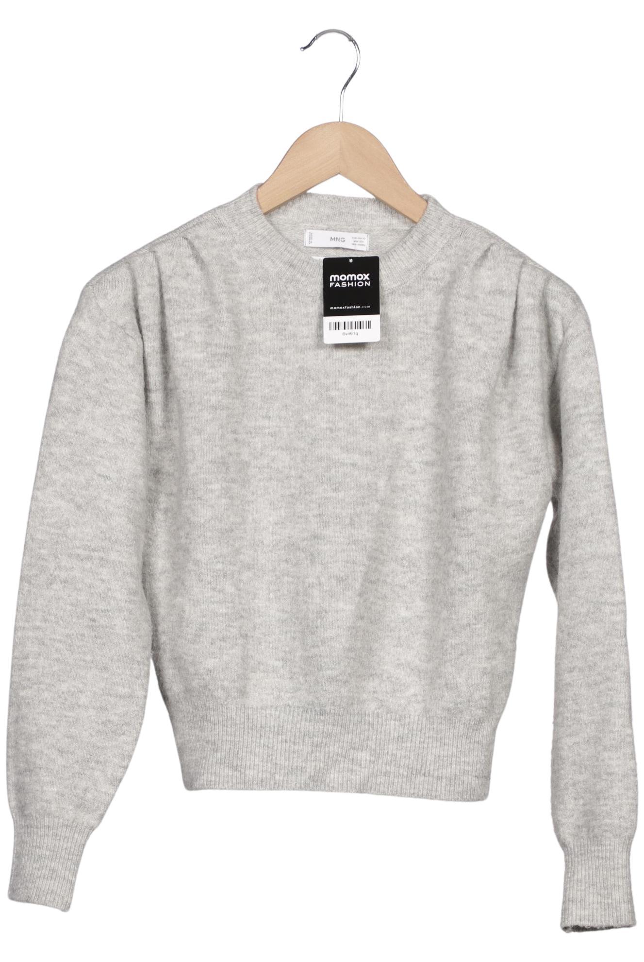 

Mango Damen Pullover, grau, Gr. 34