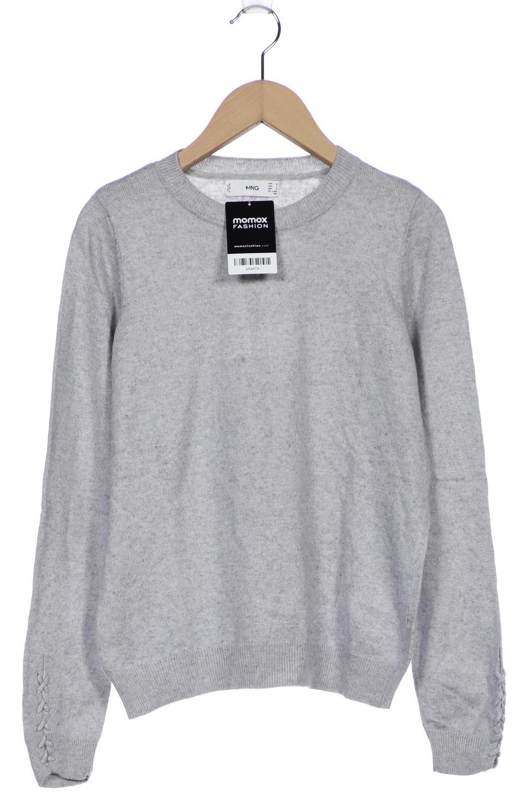 

Mango Damen Pullover, grau, Gr. 38