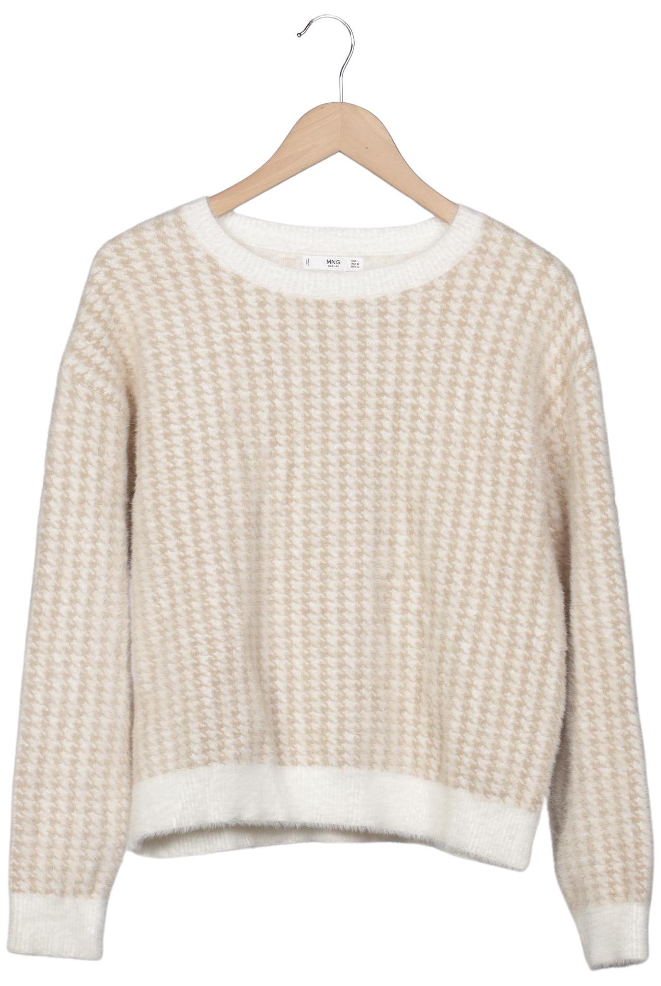 

Mango Damen Pullover, cremeweiß, Gr. 42