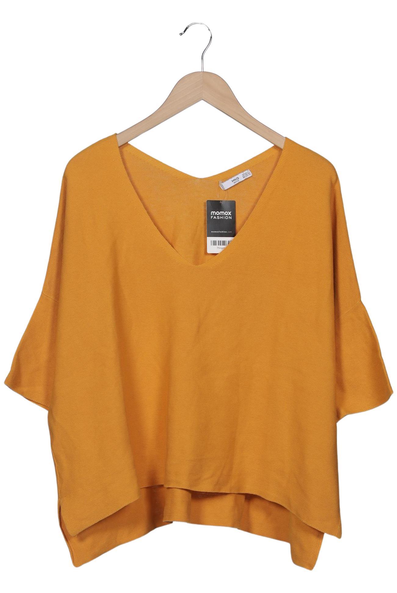 

Mango Damen Pullover, orange, Gr. 34