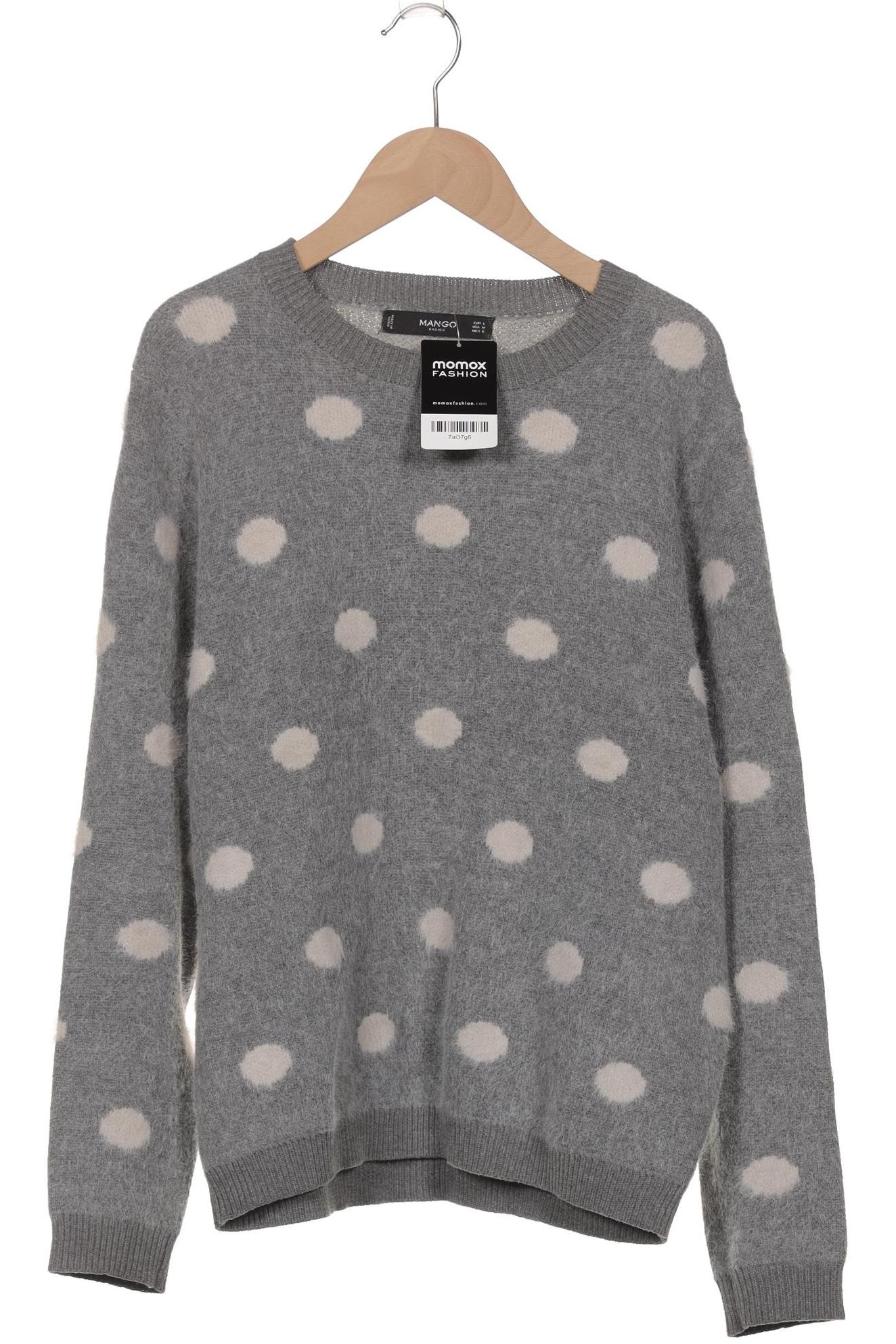 

Mango Damen Pullover, grau, Gr. 42
