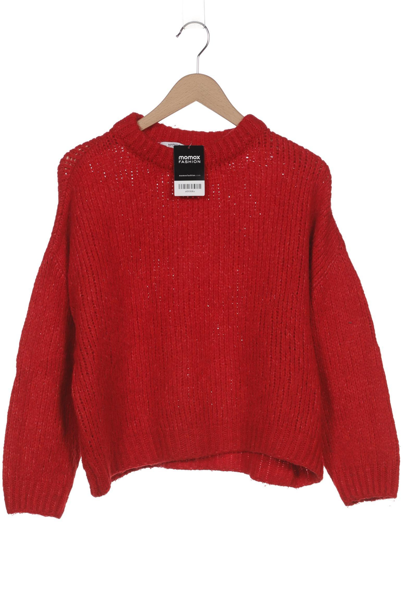 

Mango Damen Pullover, rot, Gr. 36