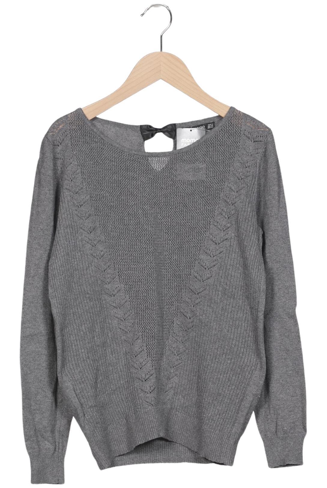 

Mango Damen Pullover, grau, Gr. 36