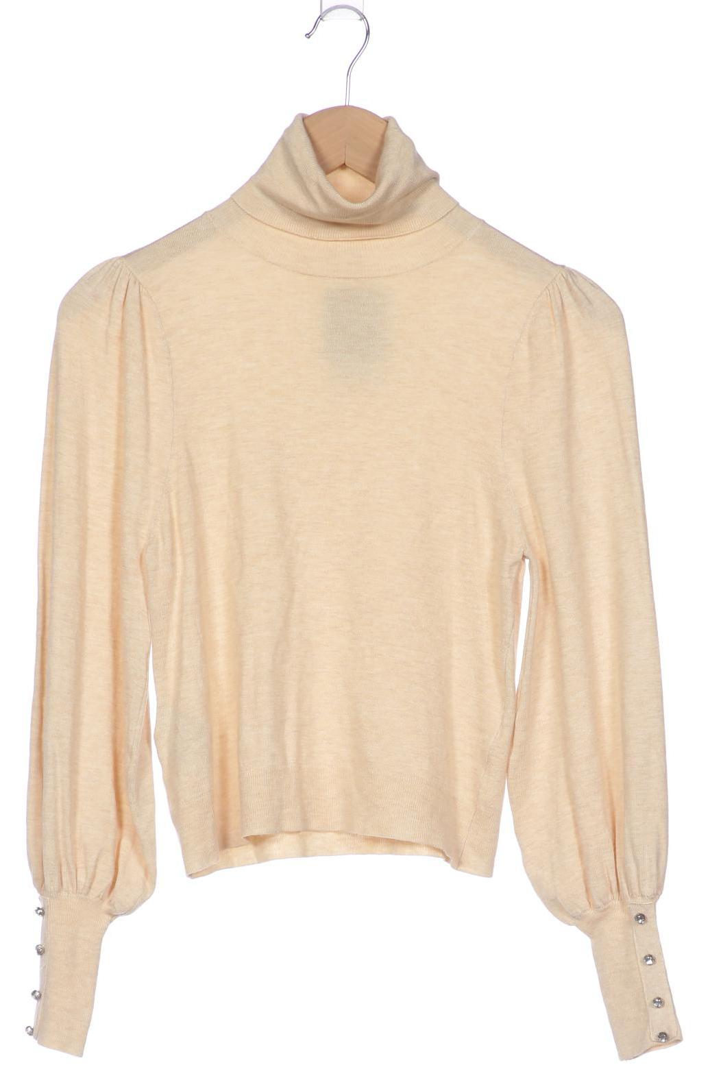 

Mango Damen Pullover, beige, Gr. 34