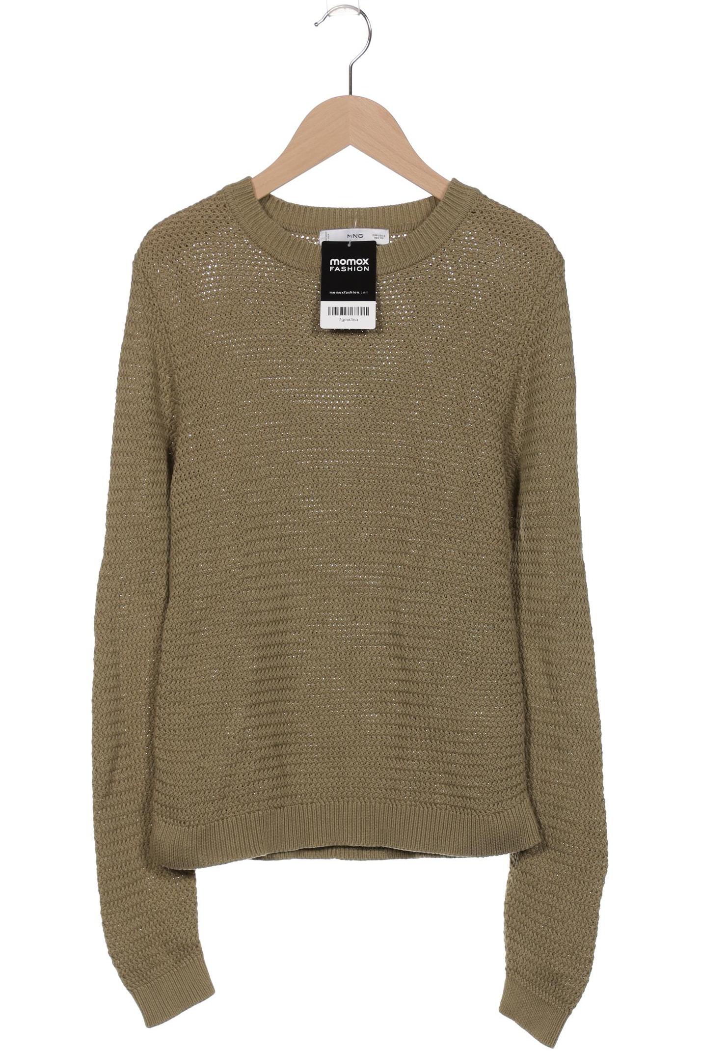 

Mango Damen Pullover, grün, Gr. 36