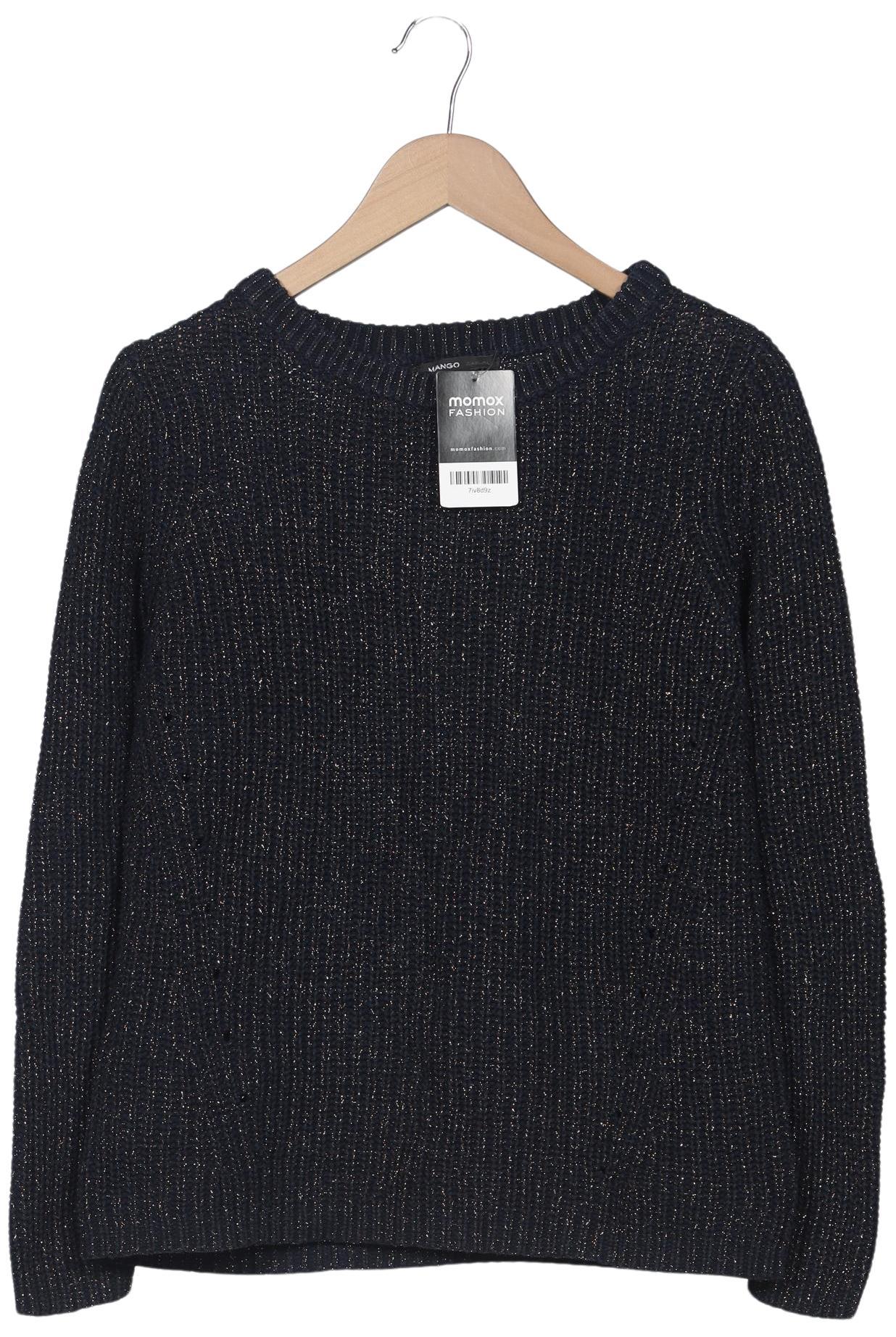 

Mango Damen Pullover, marineblau, Gr. 38