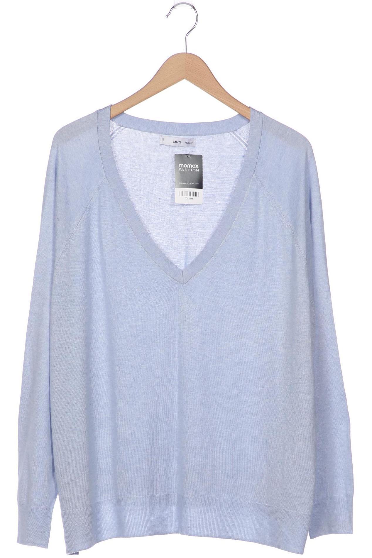 

Mango Damen Pullover, hellblau, Gr. 48