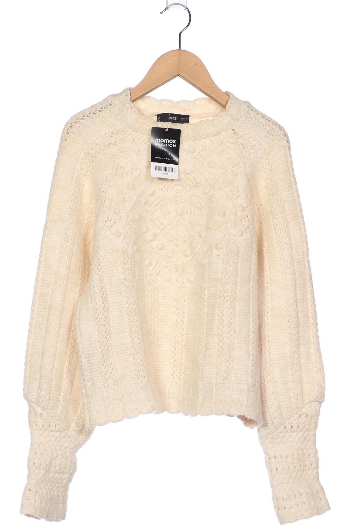 

Mango Damen Pullover, cremeweiß, Gr. 38