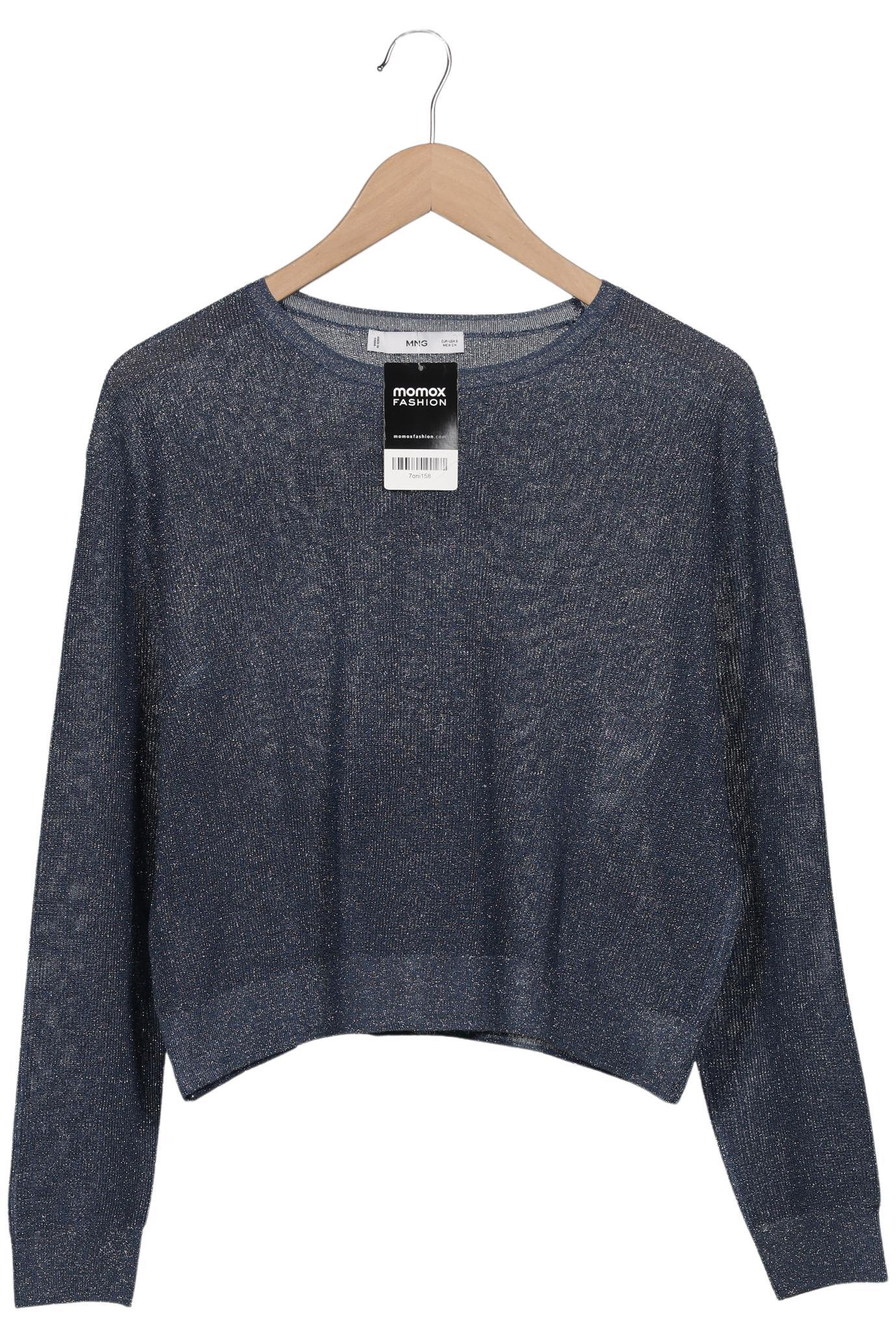 

Mango Damen Pullover, marineblau, Gr. 36