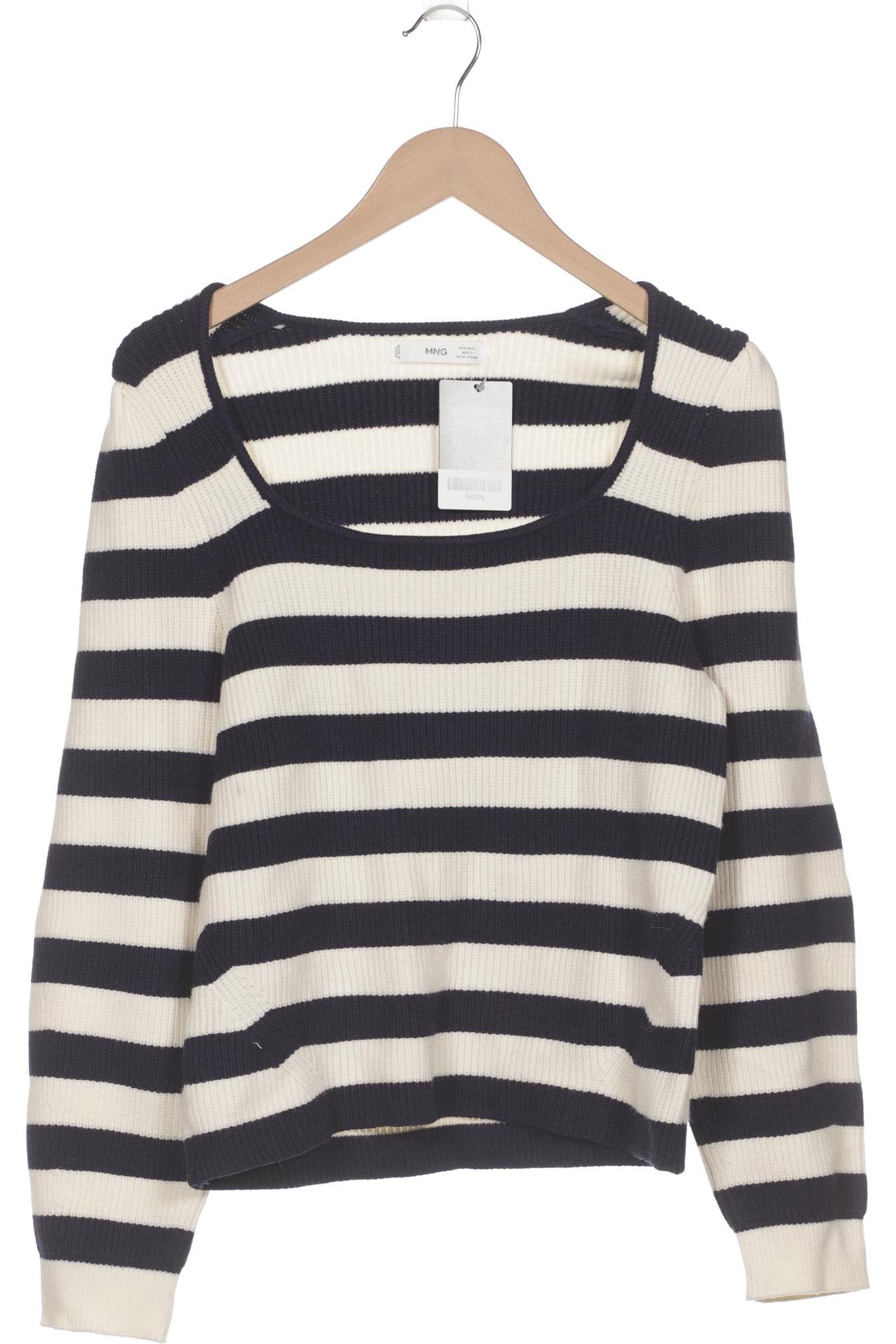 

Mango Damen Pullover, marineblau, Gr. 42