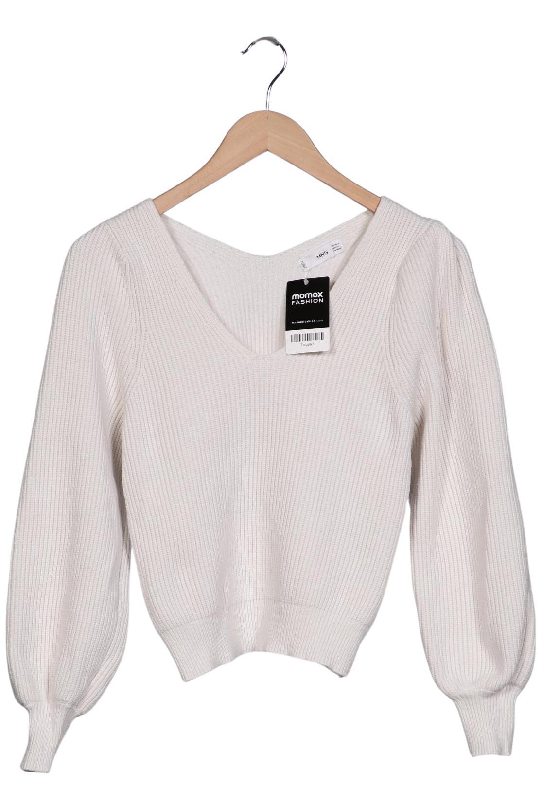 

Mango Damen Pullover, cremeweiß, Gr. 36