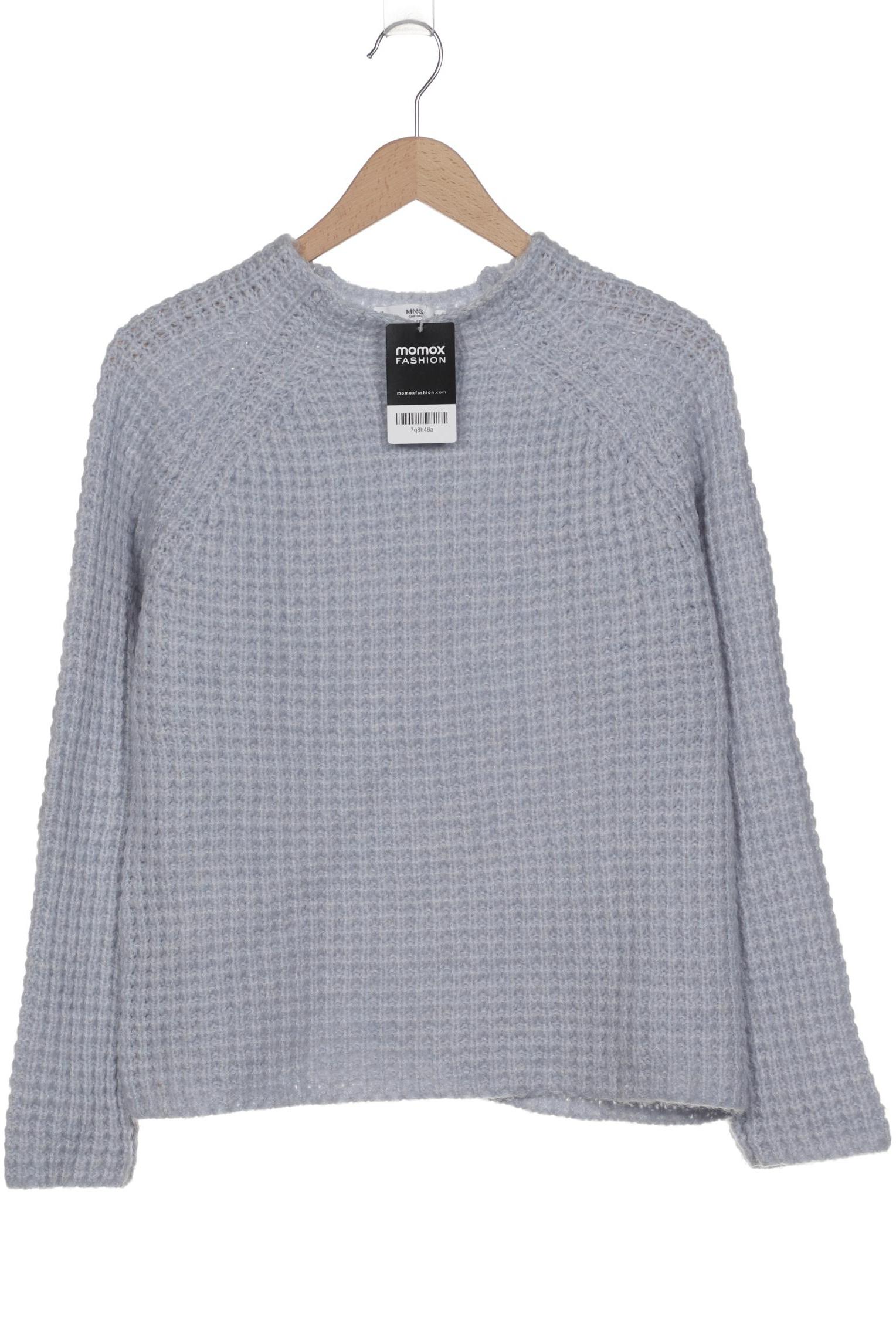 

Mango Damen Pullover, hellblau, Gr. 38