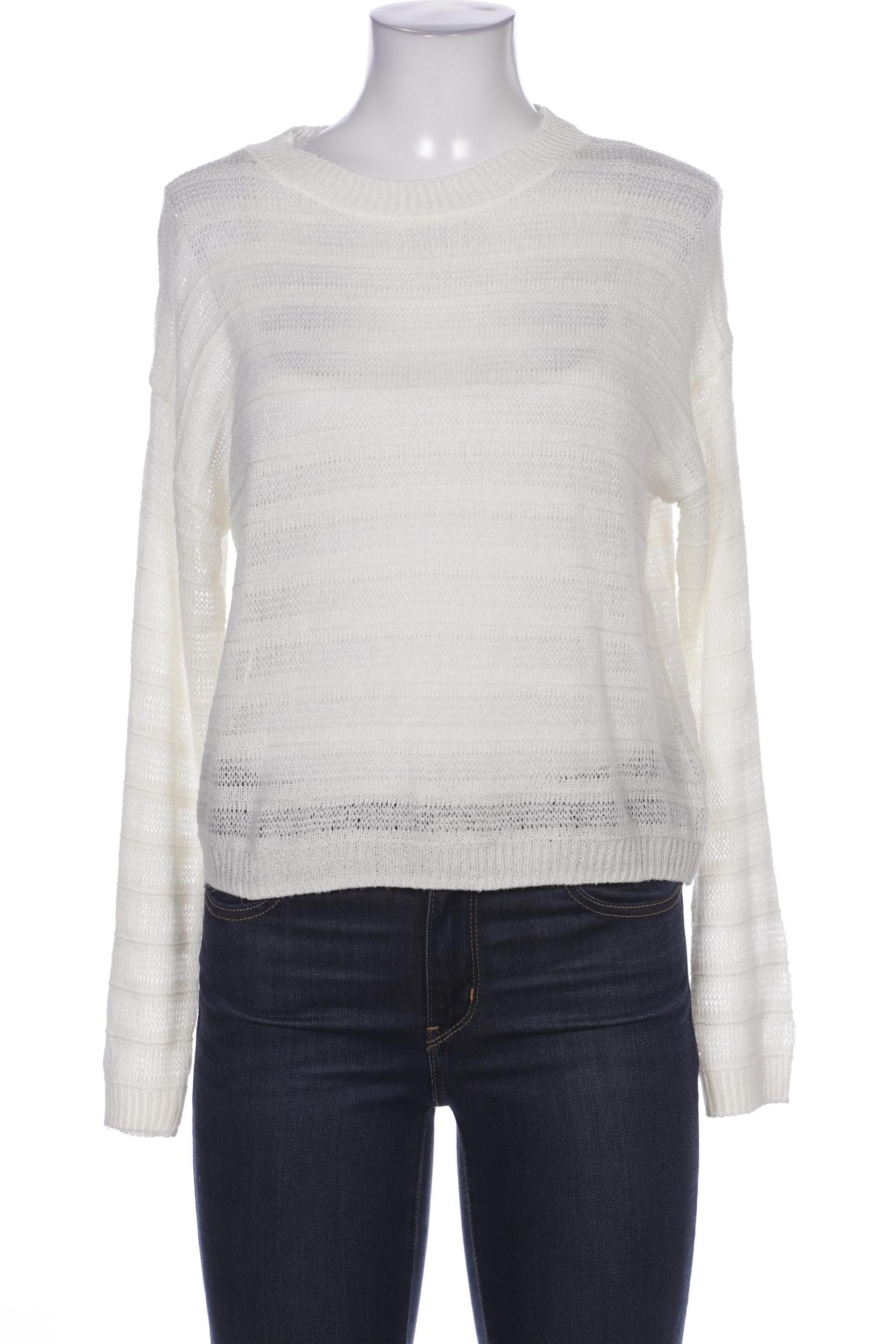 

Mango Damen Pullover, weiß, Gr. 36