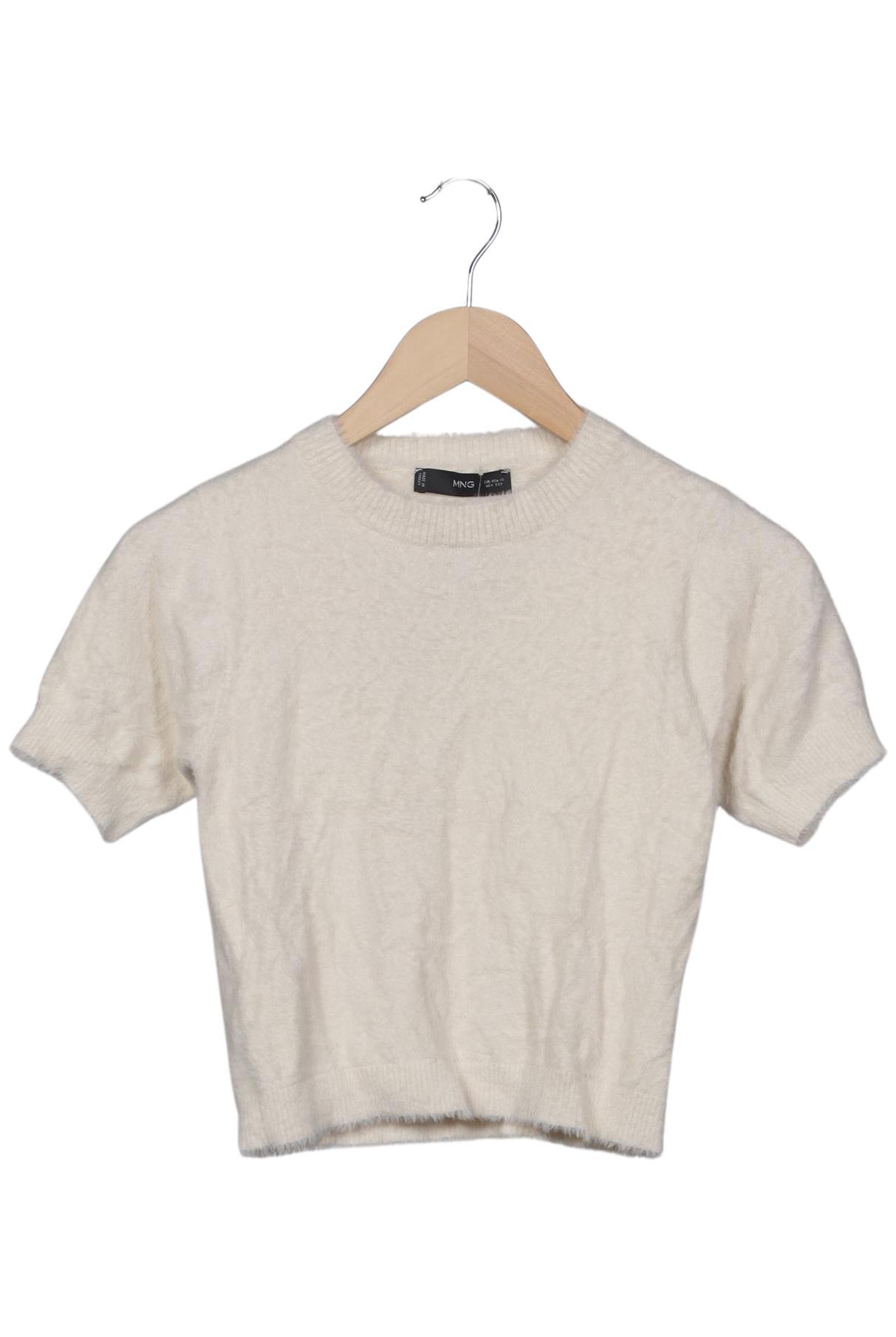 

Mango Damen Pullover, beige, Gr. 34