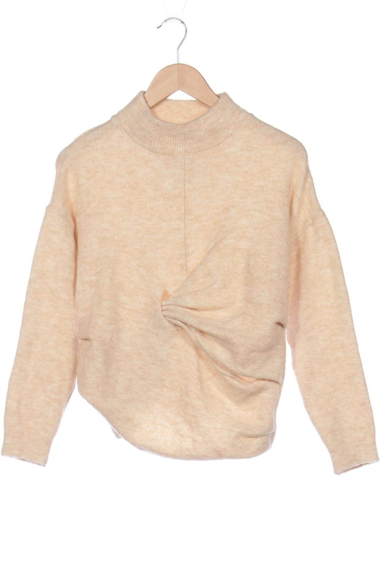 

Mango Damen Pullover, beige, Gr. 38