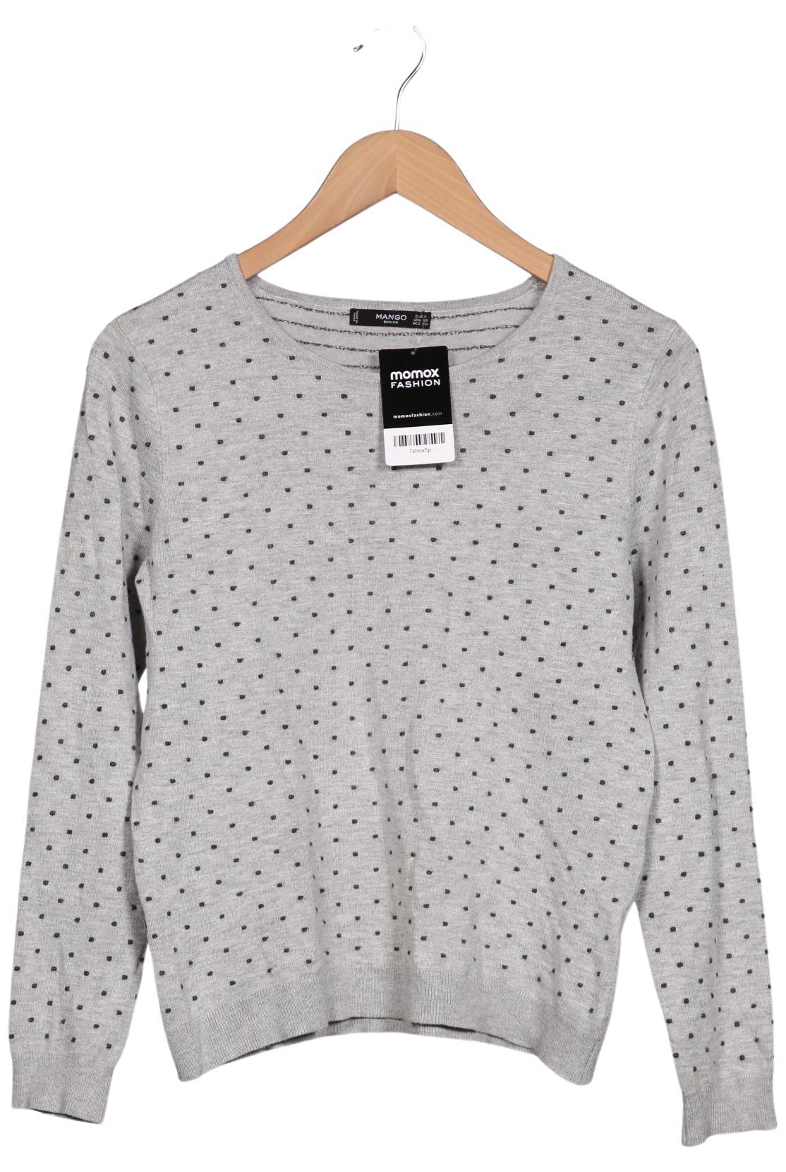 

Mango Damen Pullover, grau, Gr. 36