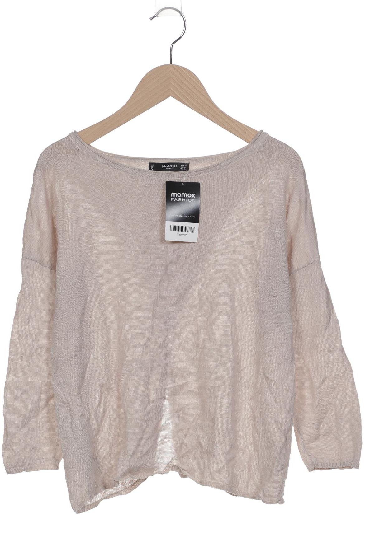 

Mango Damen Pullover, beige, Gr. 36