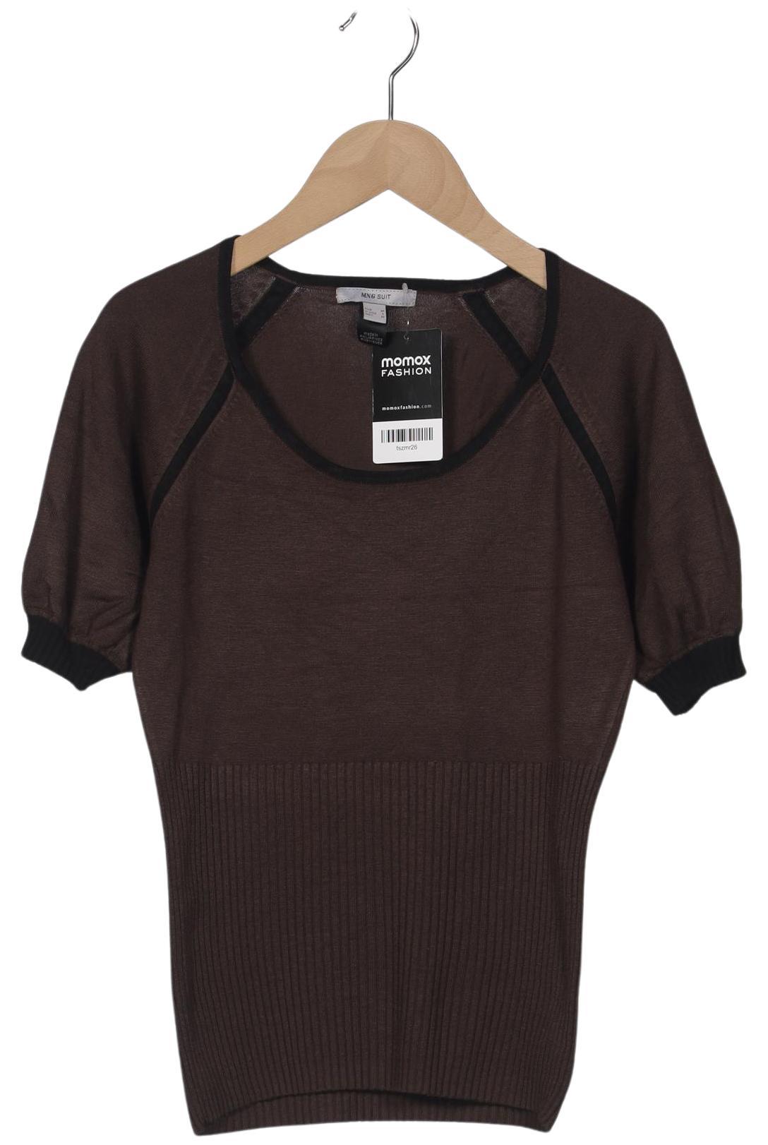 

Mango Damen Pullover, braun, Gr. 38