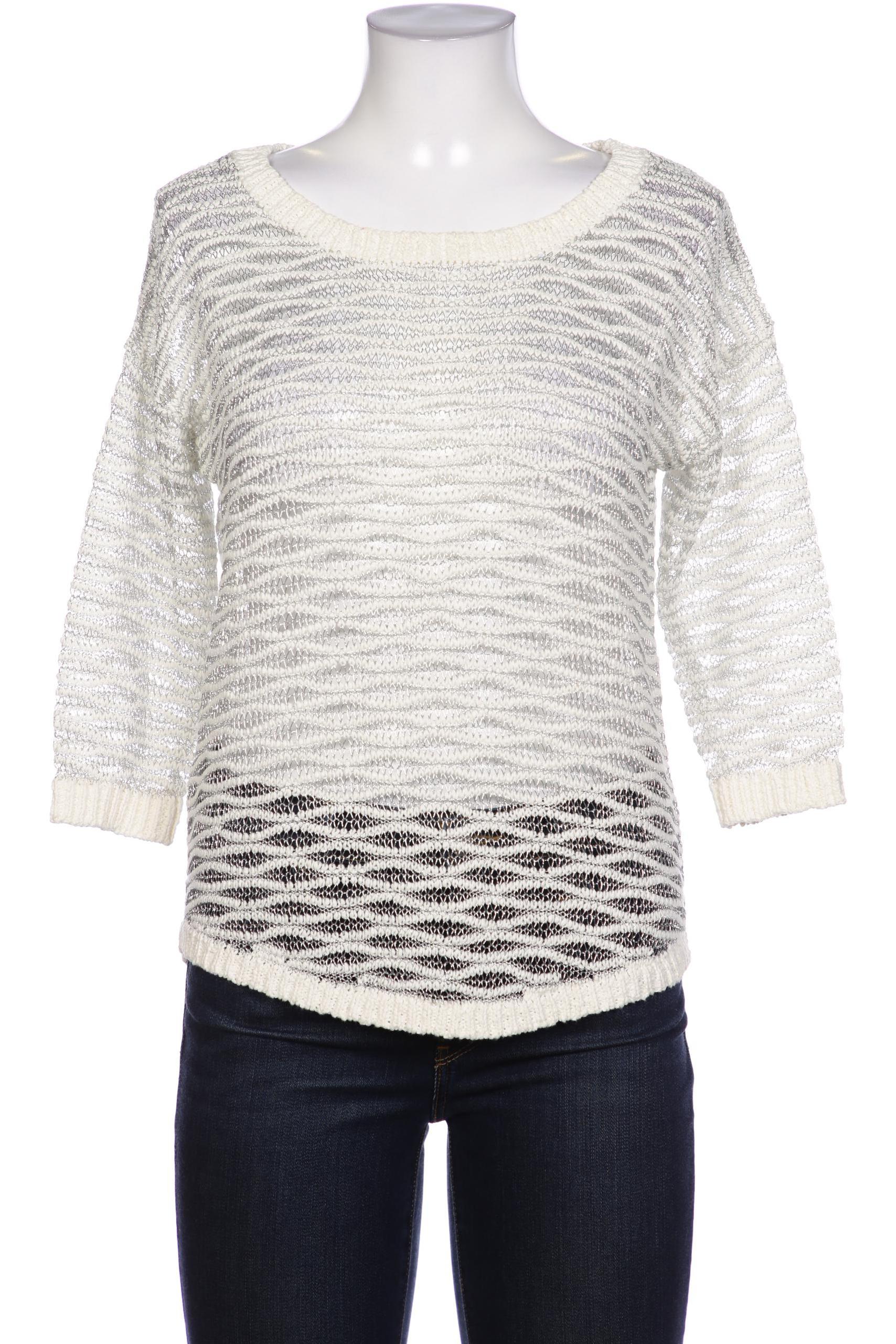 

Mango Damen Pullover, weiß, Gr. 36