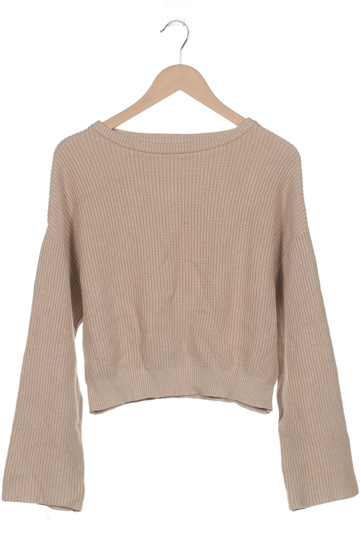 

Mango Damen Pullover, beige, Gr. 38