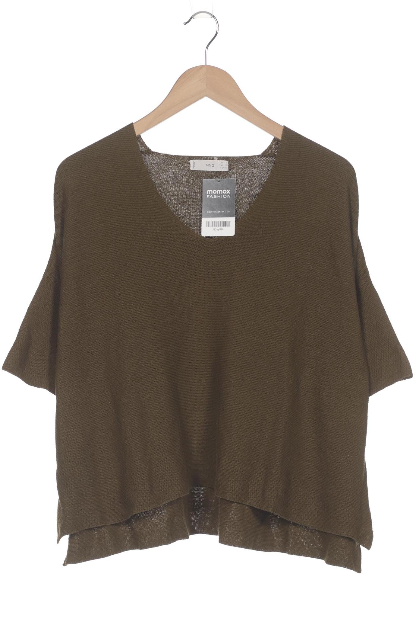 

Mango Damen Pullover, grün, Gr. 36