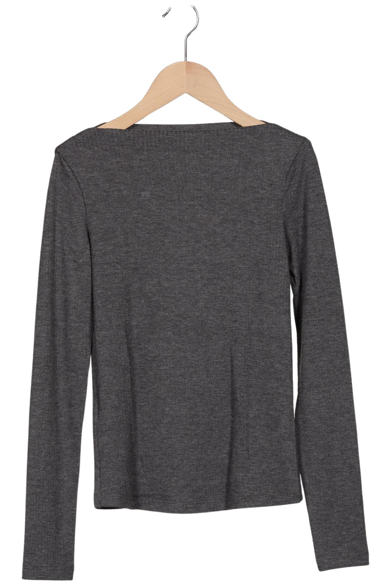 

Mango Damen Pullover, grau, Gr. 38