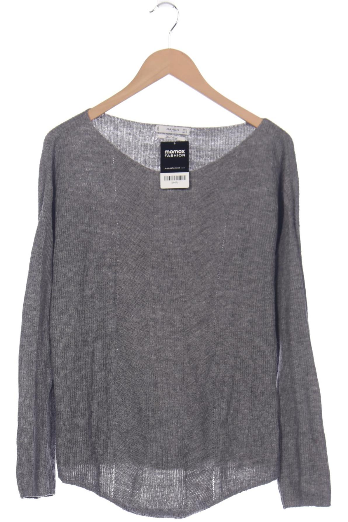

Mango Damen Pullover, grau, Gr. 42