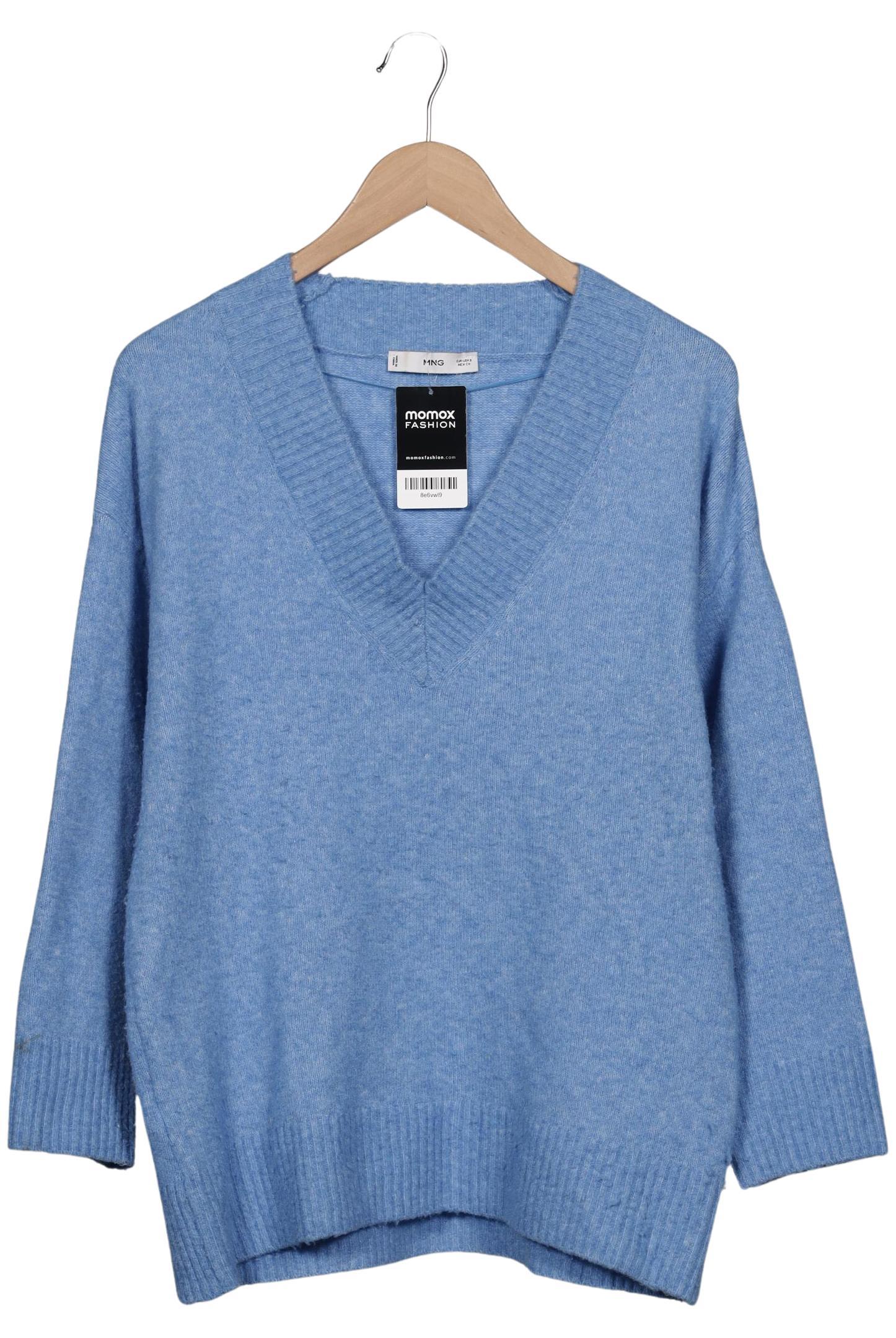 

Mango Damen Pullover, hellblau, Gr. 36