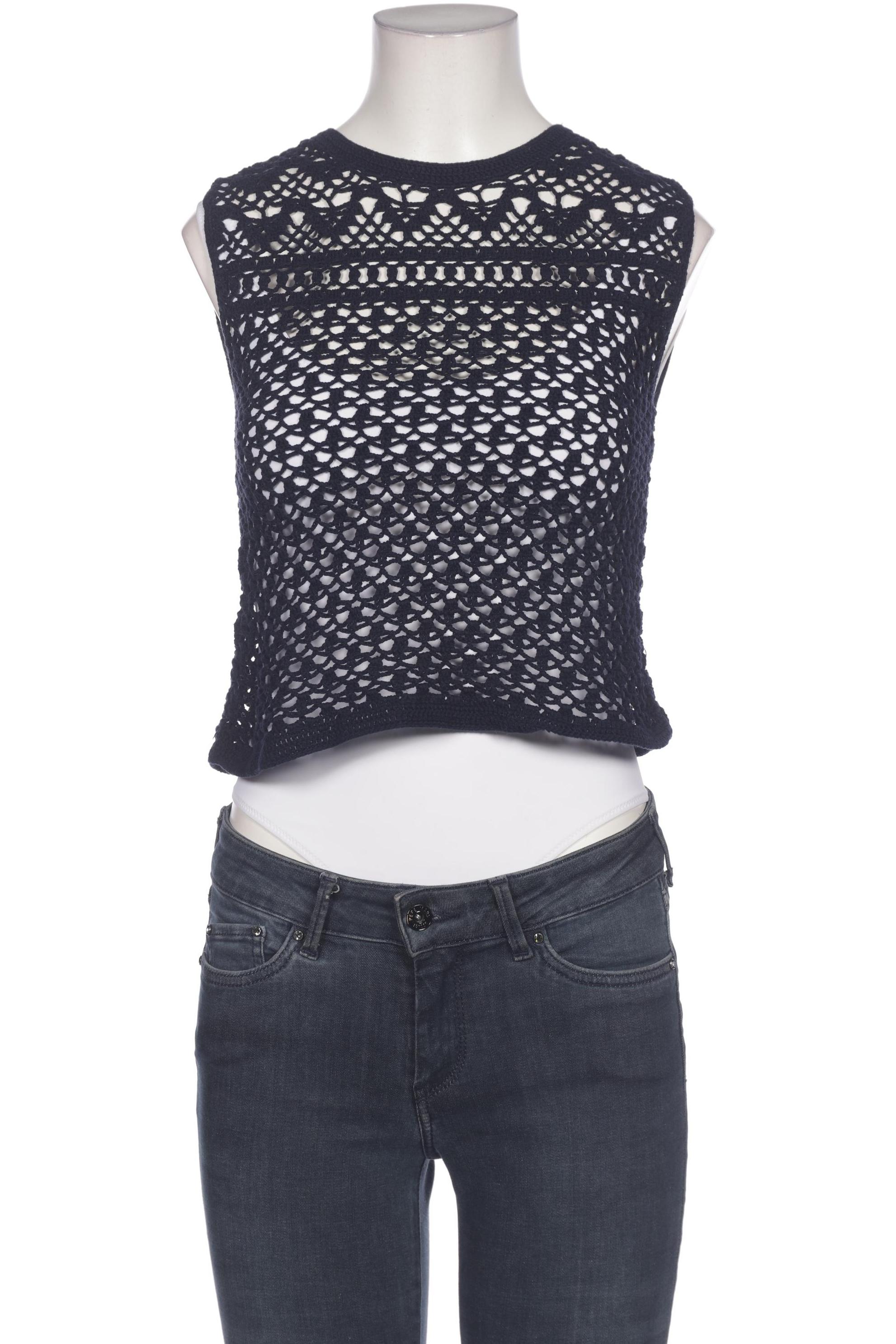 

Mango Damen Pullover, marineblau, Gr. 36